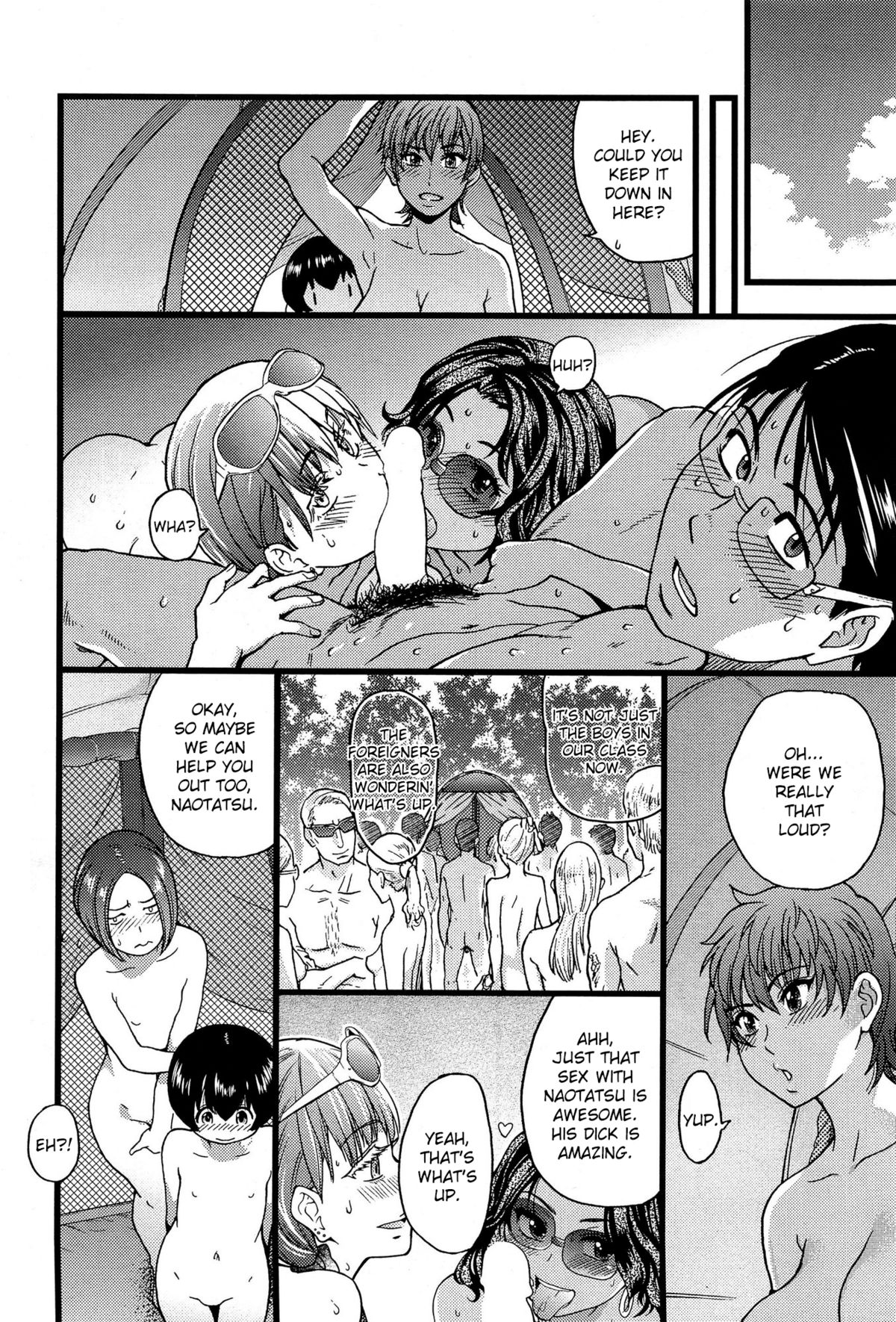 Nudist Beach ni Syuugaku Ryokoude!! Ch. 1-9 page 136