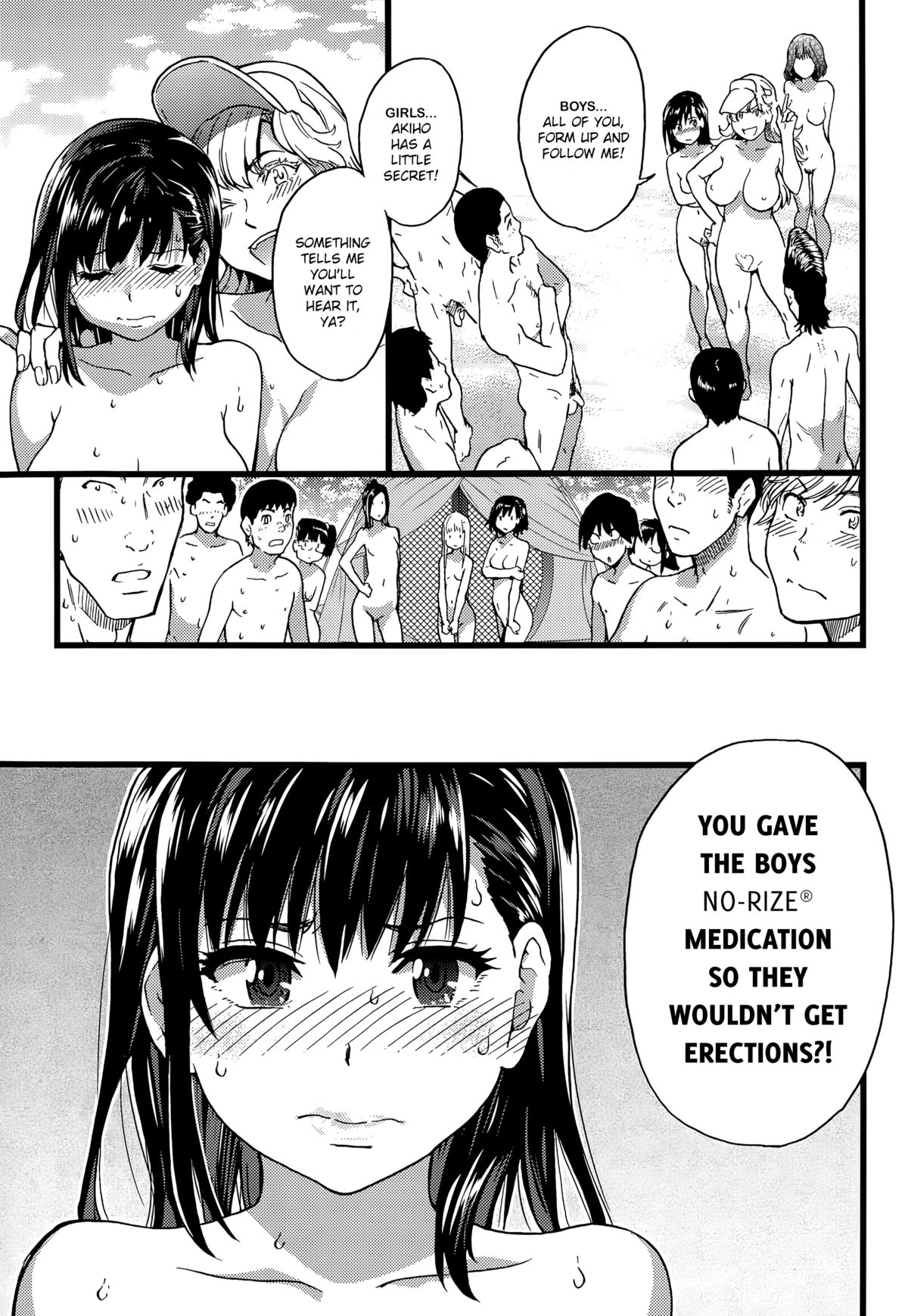 Nudist Beach ni Syuugaku Ryokoude!! Ch. 1-9 page 167