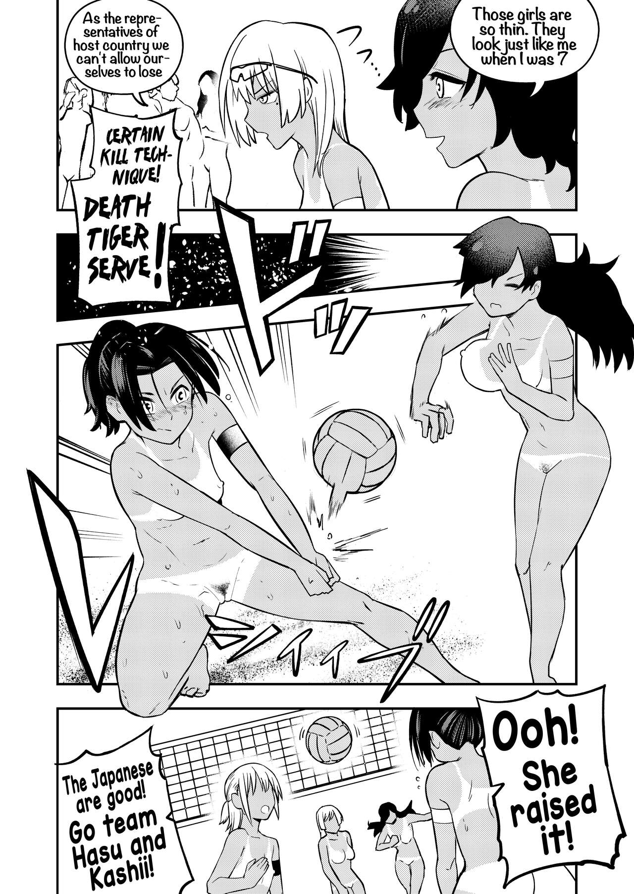 Nudist Beach Volleyball page 12