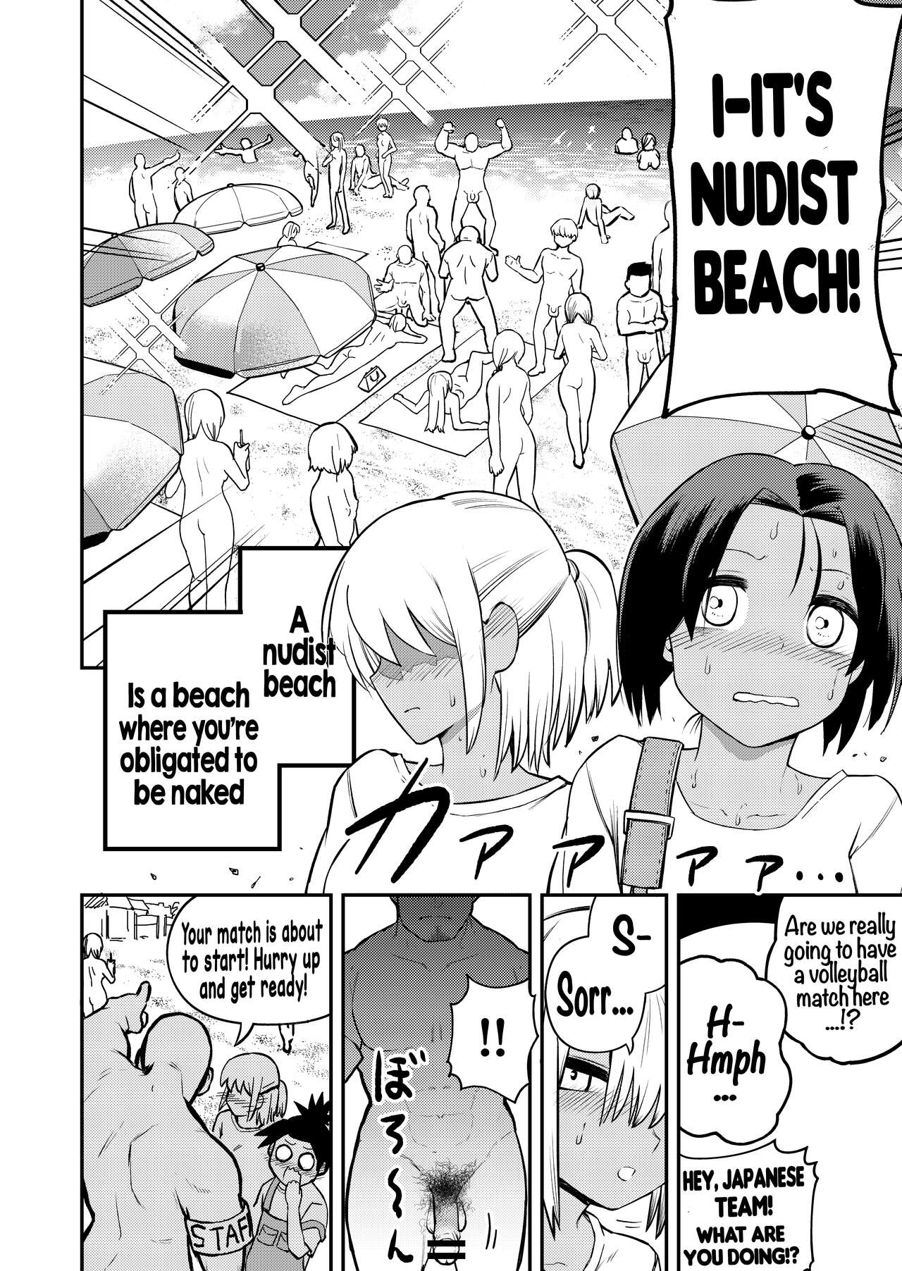Nudist Beach Volleyball page 4