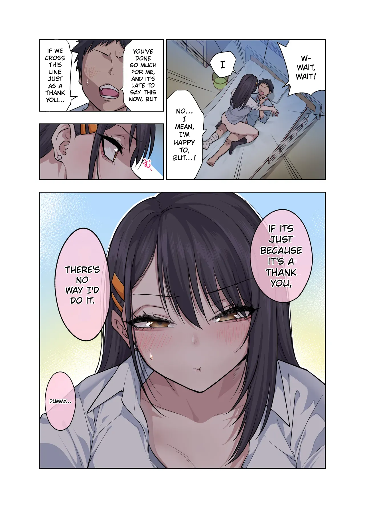 Nuite Moraimakuri Nyuuin Seikatsu ~Tasuketa Cool-Gyaru wa Jitsu wa Sukebe deshita~ page 42