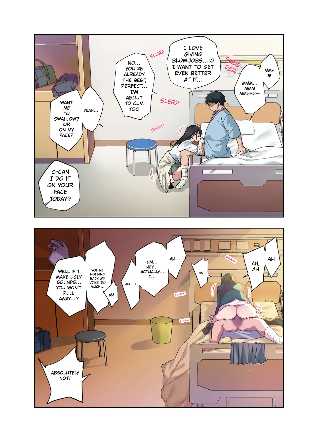 Nuite Moraimakuri Nyuuin Seikatsu ~Tasuketa Cool-Gyaru wa Jitsu wa Sukebe deshita~ page 51