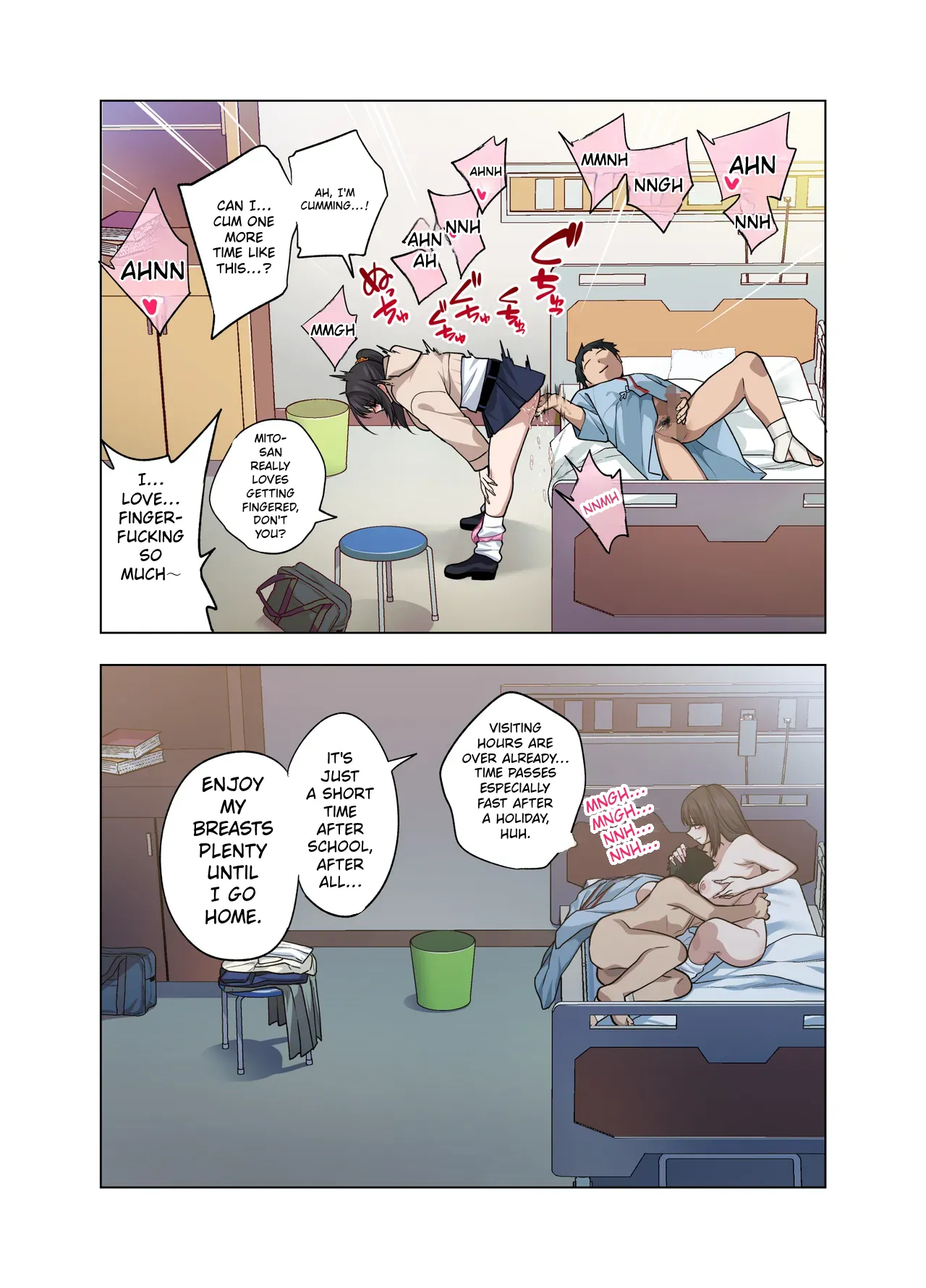 Nuite Moraimakuri Nyuuin Seikatsu ~Tasuketa Cool-Gyaru wa Jitsu wa Sukebe deshita~ page 52