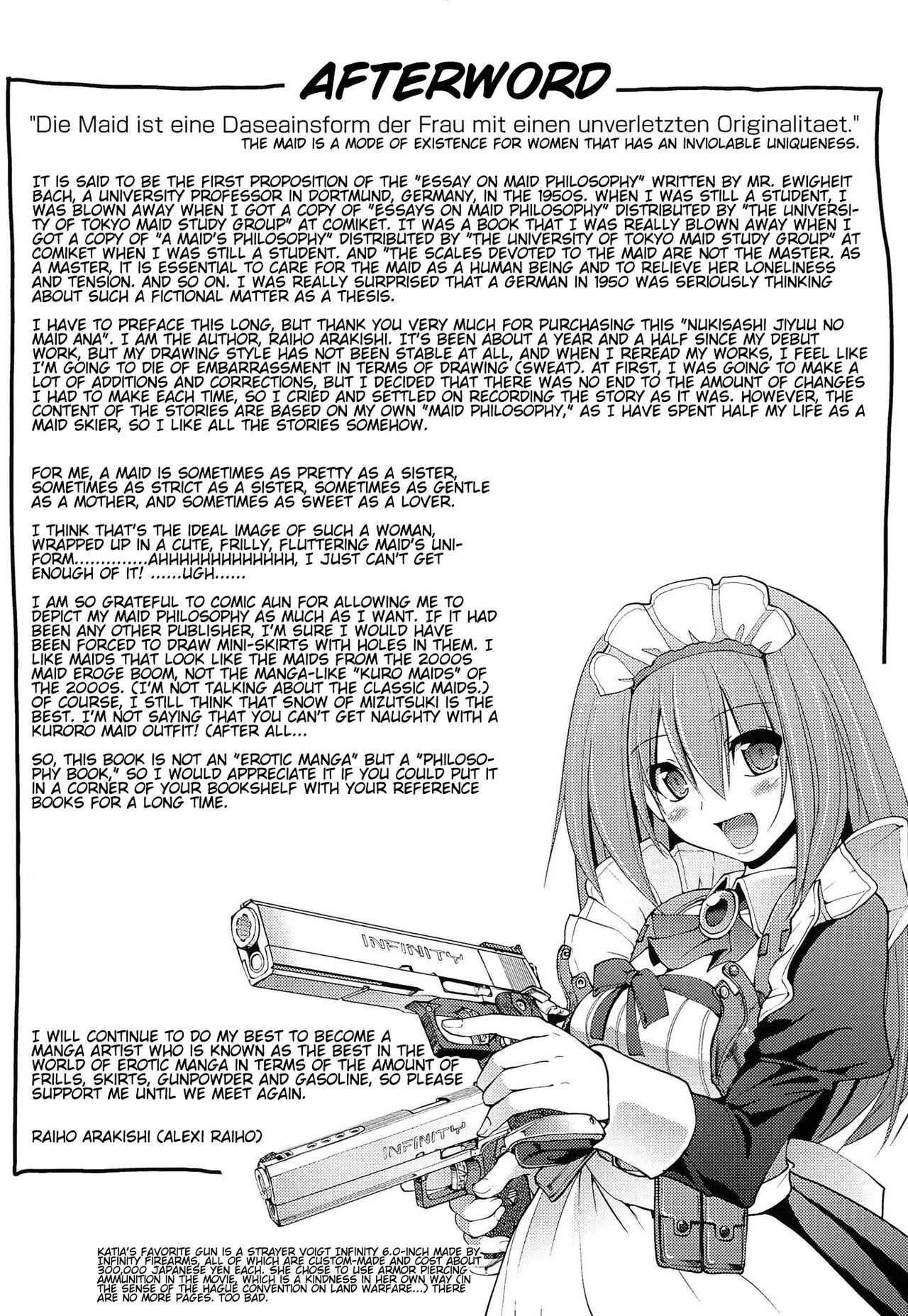 Nukisashi Jiyuu no Maid Ana page 202
