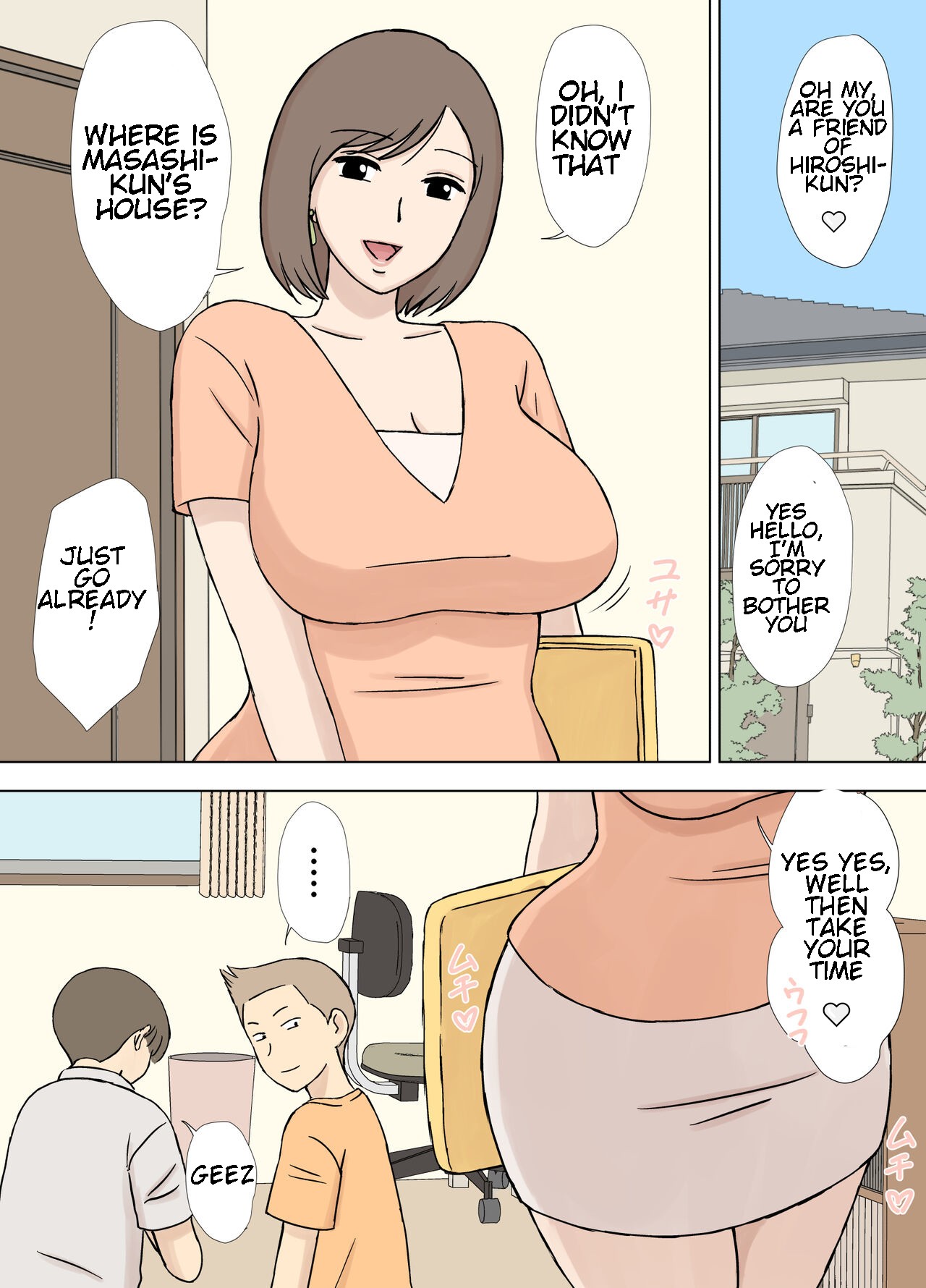 Numa Haha Wanpaku Musuko no Mama Ijiri page 47