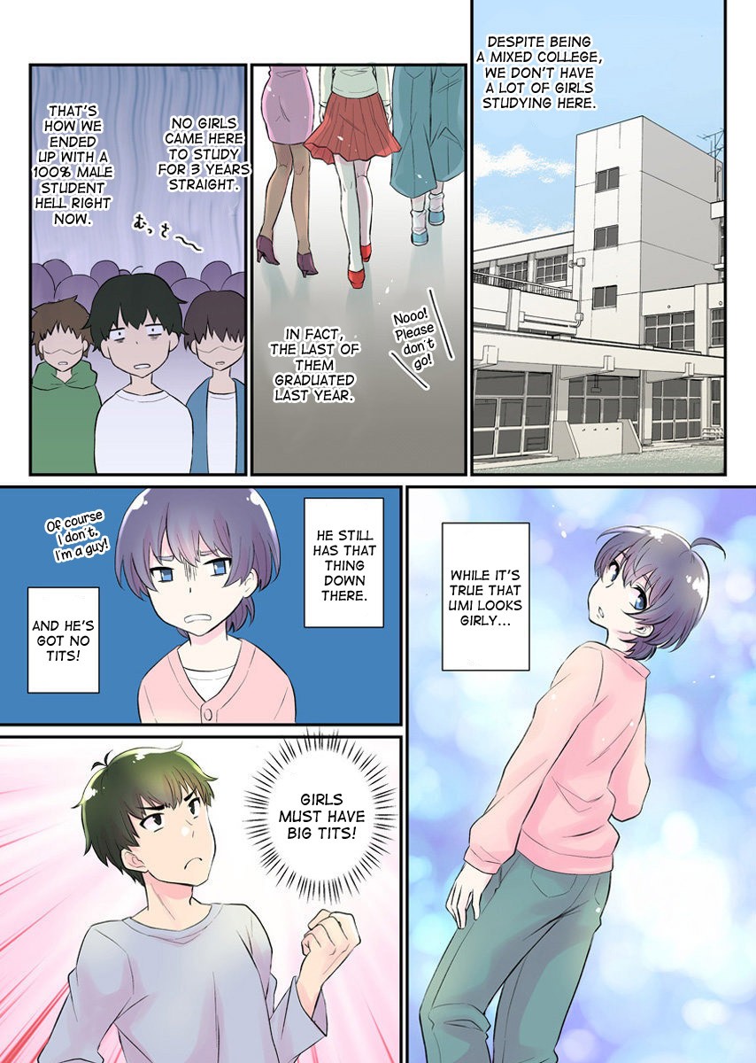 Nyotaika Harem Gakuen ~Uso desho Boku no Naka ni Shinyuu no Are ga Haitteru !~ 1 page 7