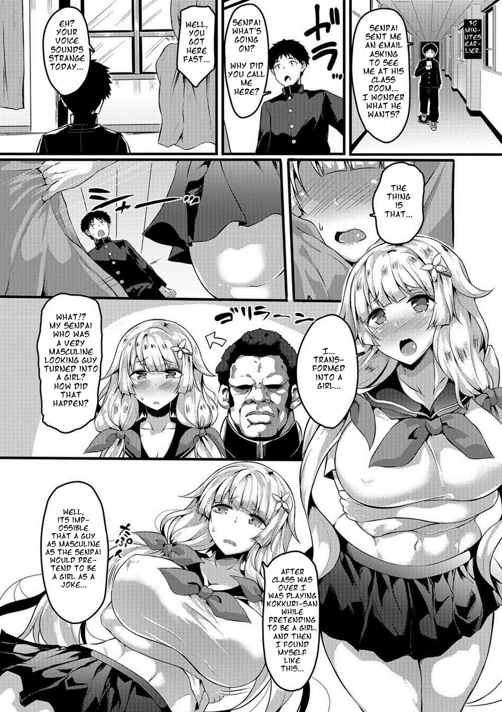 Nyotaika Sex! Kokkuri-san no Juen! page 2
