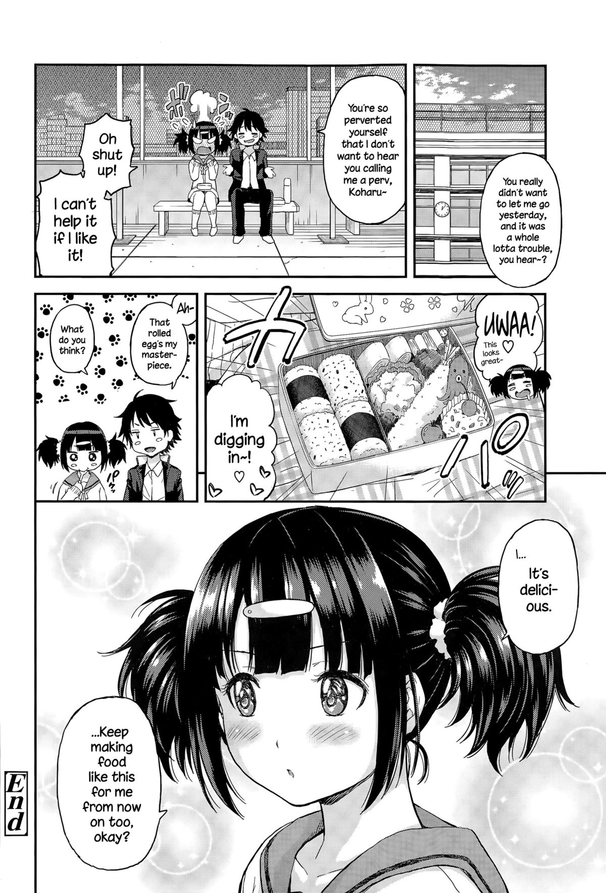 Obentou to Koharu-chan page 24