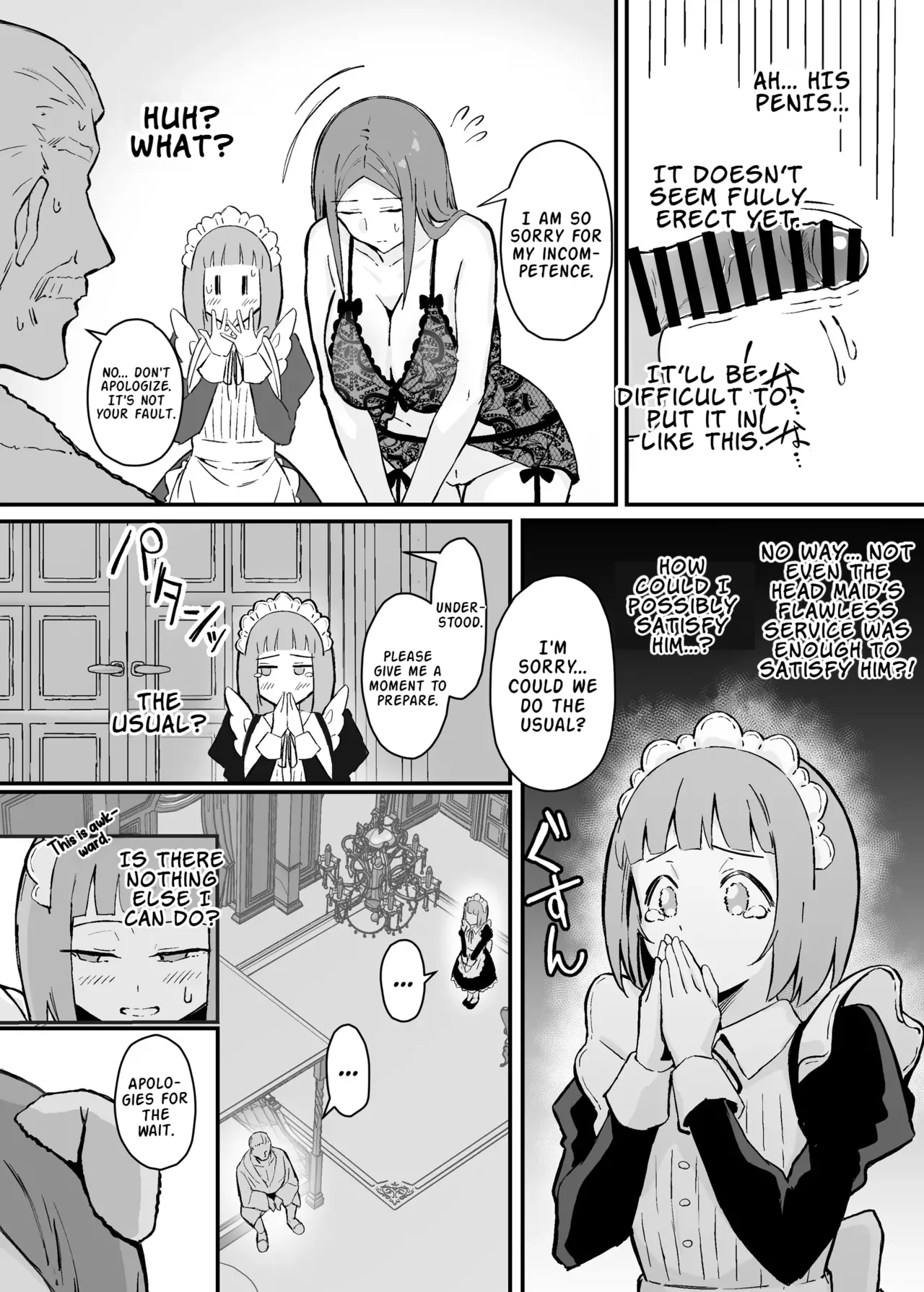 Observing the Night Duties of the Admired Senior Head Maid page 14