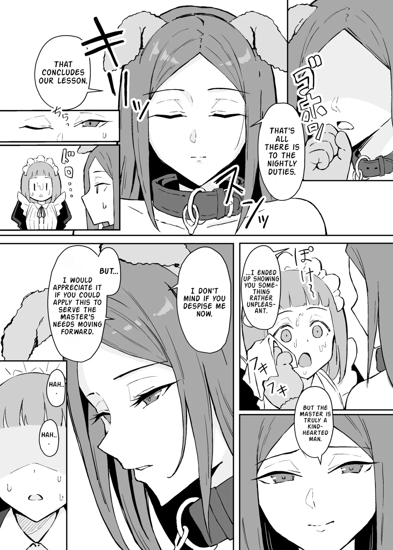 Observing the Night Duties of the Admired Senior Head Maid page 38
