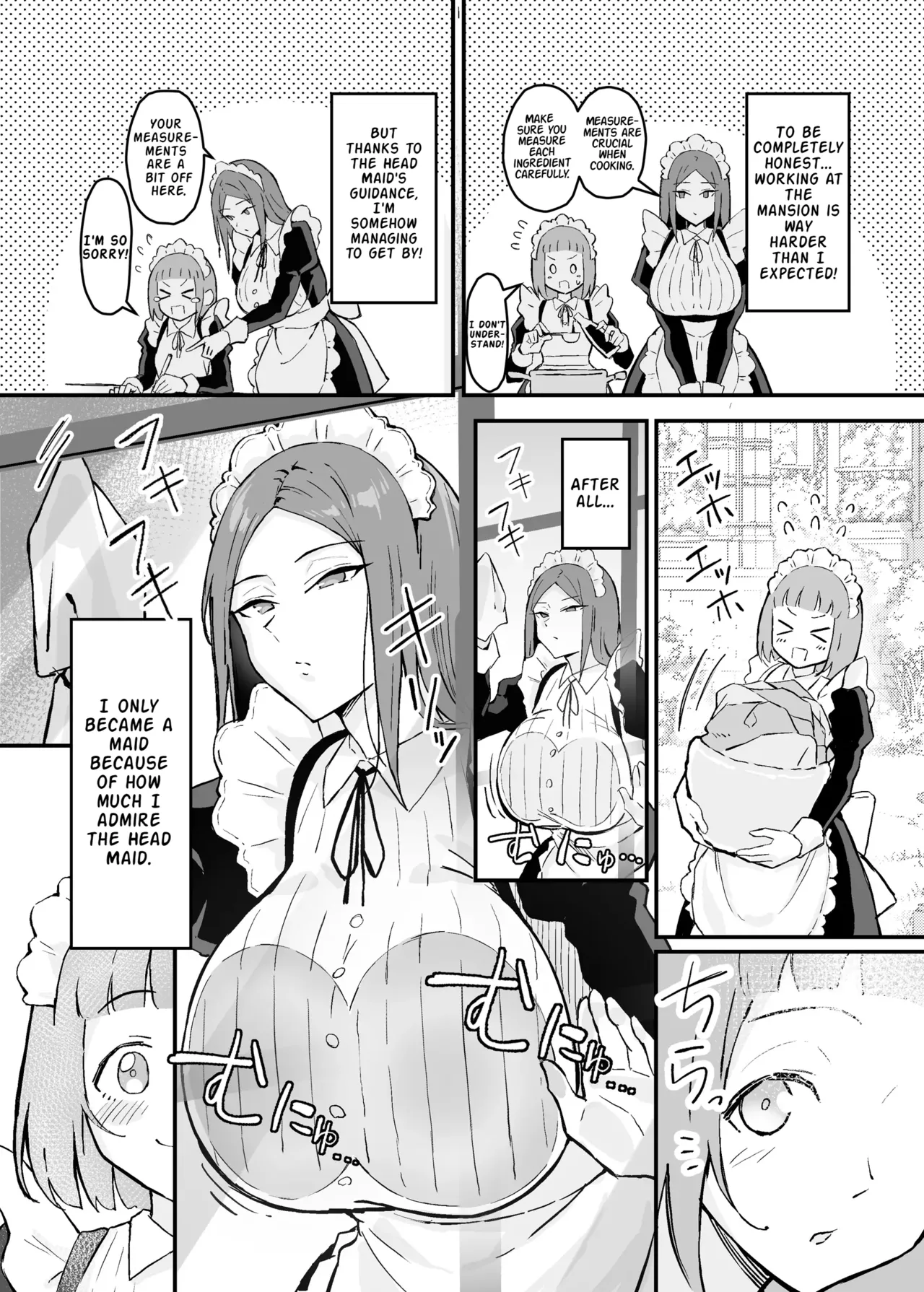 Observing the Night Duties of the Admired Senior Head Maid page 4