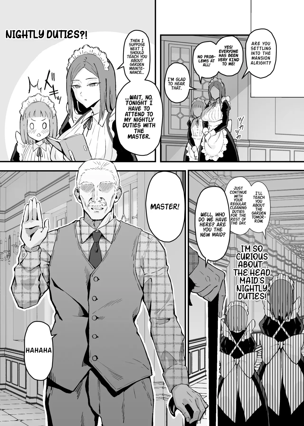 Observing the Night Duties of the Admired Senior Head Maid page 5