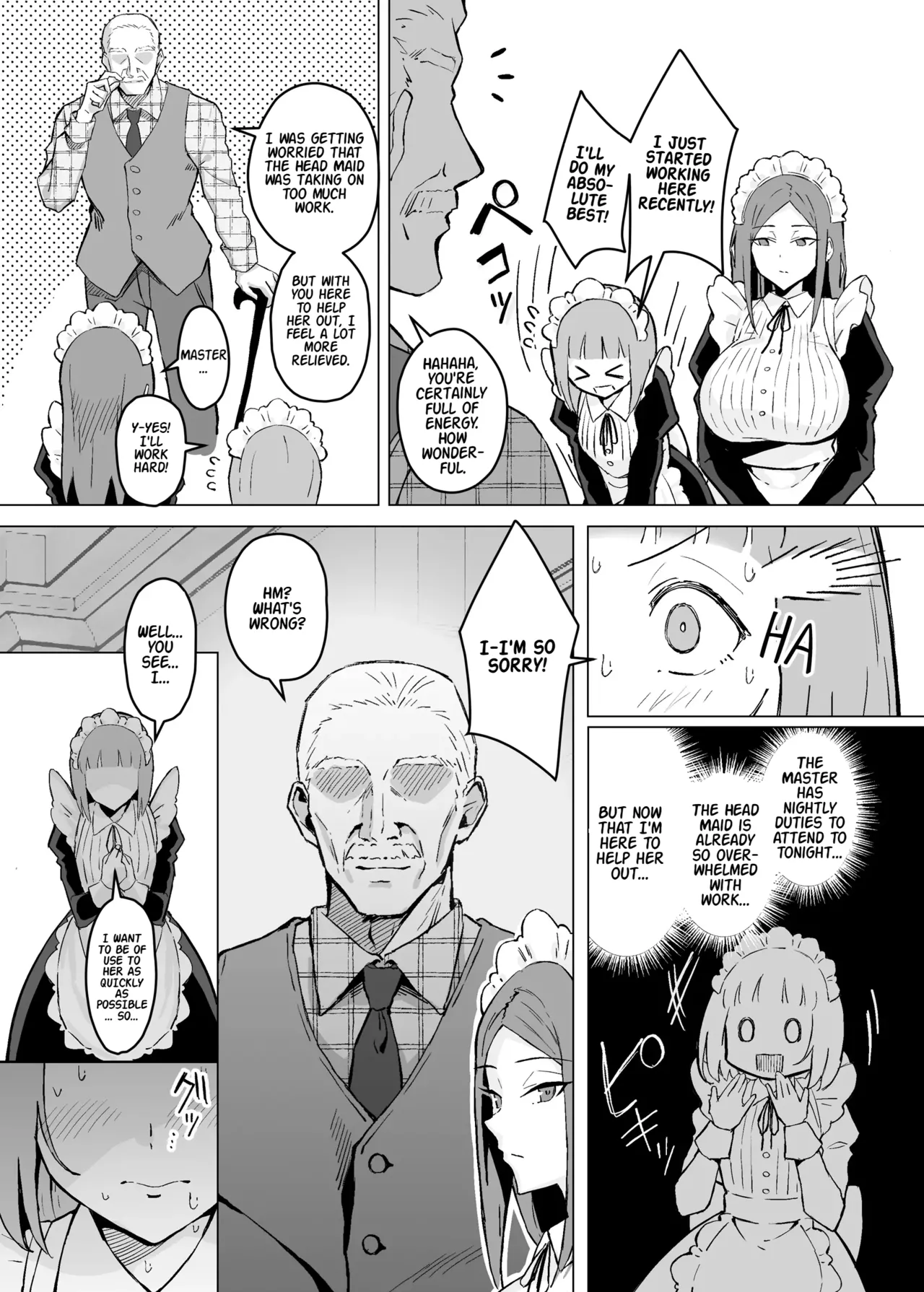 Observing the Night Duties of the Admired Senior Head Maid page 6