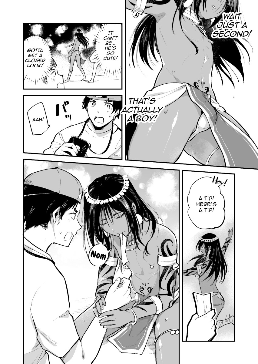 Odoriko no Shounen ni Tip o Hazunda Kekka... page 3