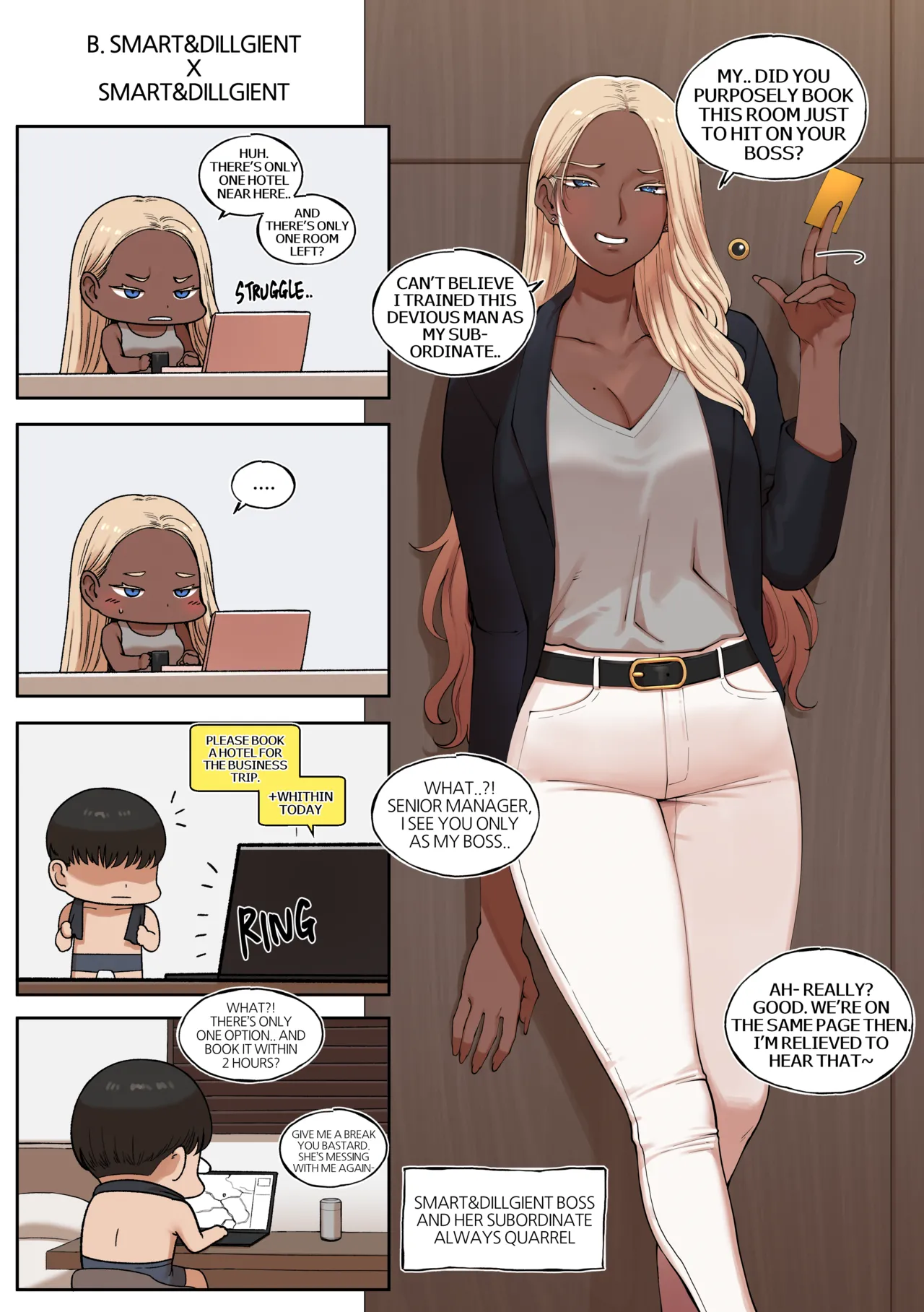 Office Affair - The Chemistry Between Subordinate And Boss page 8