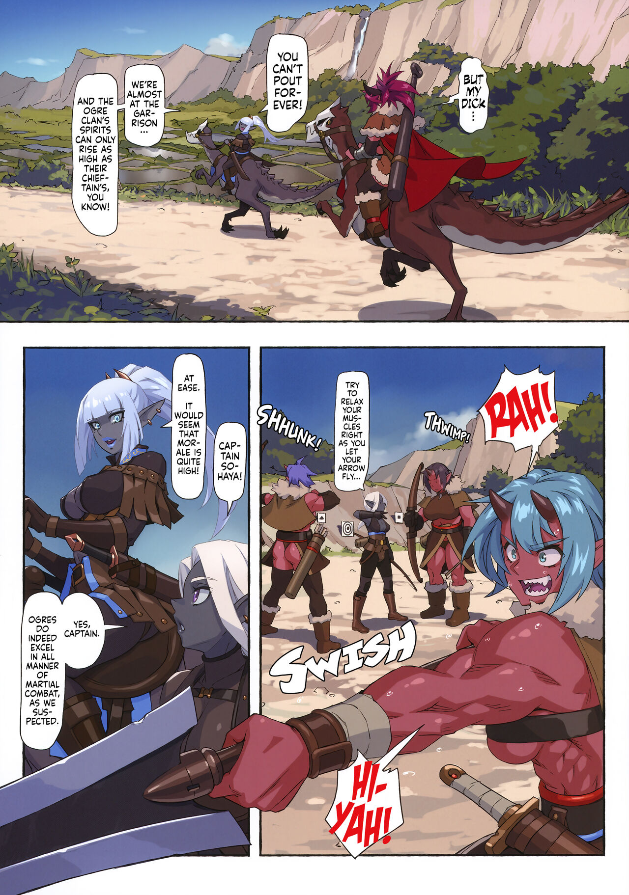 Ogre Vs Dark Elf 3 page 5