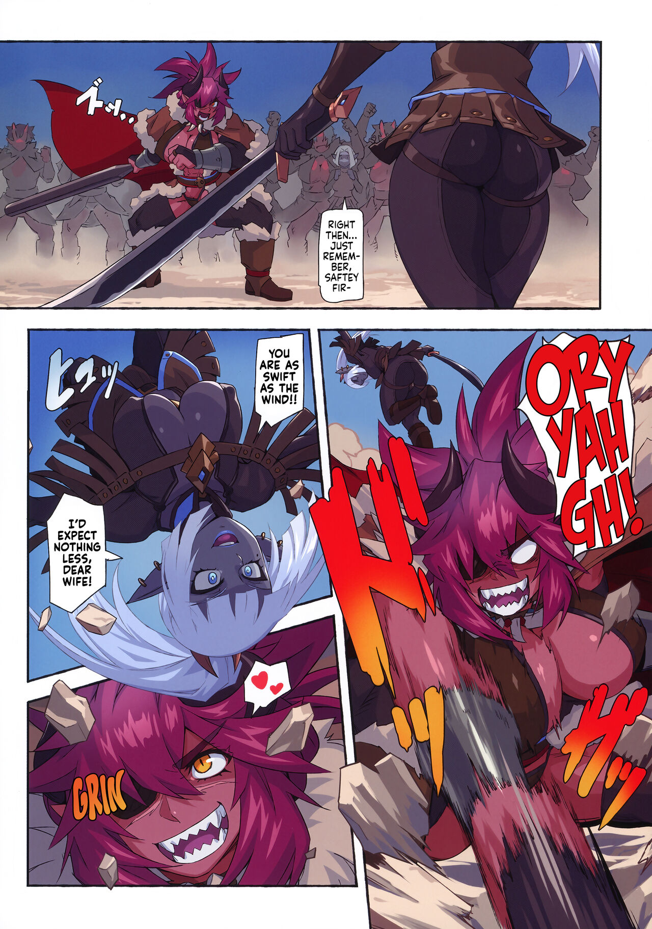 Ogre Vs Dark Elf 3 page 7