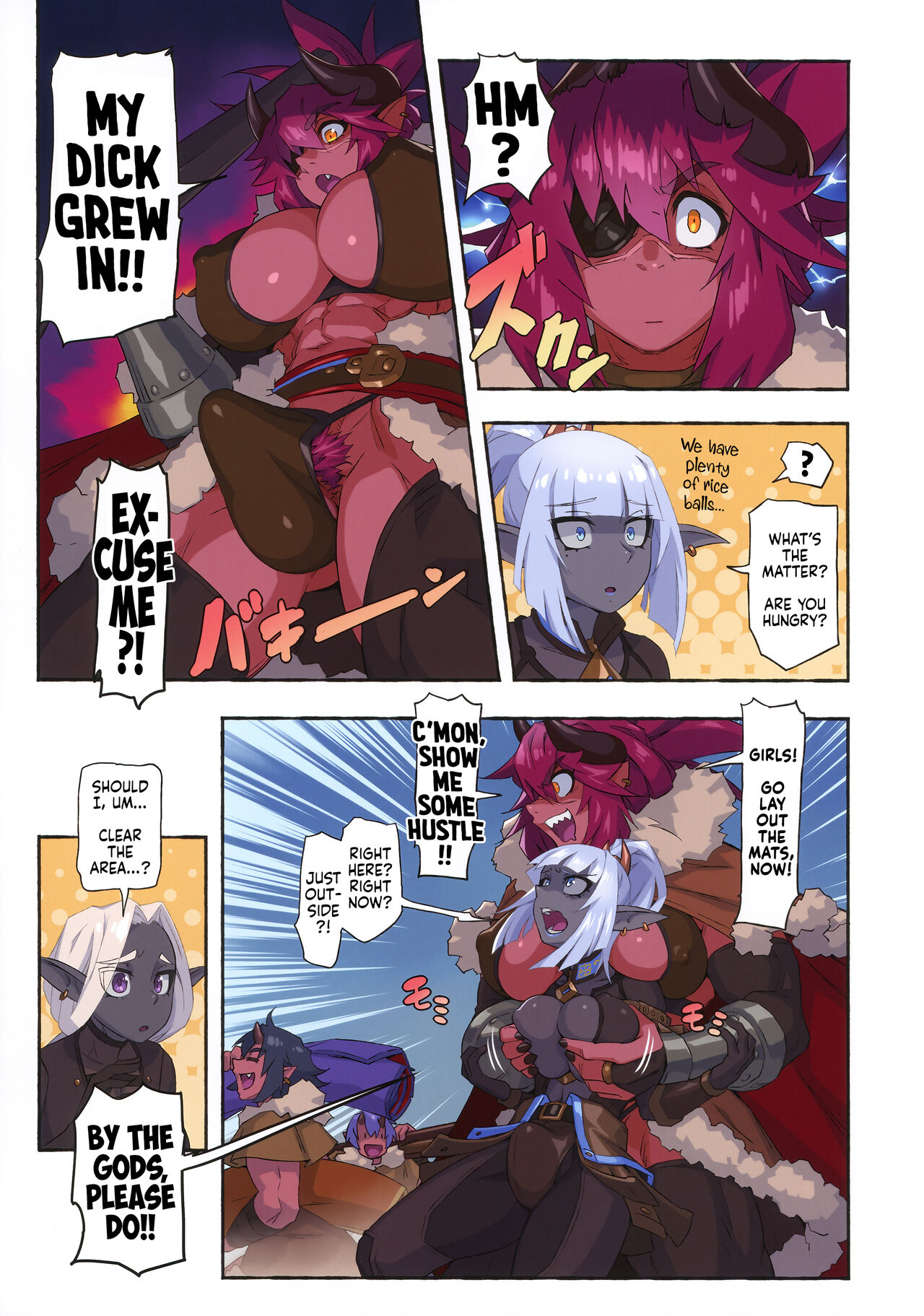 Ogre Vs Dark Elf 3 page 9