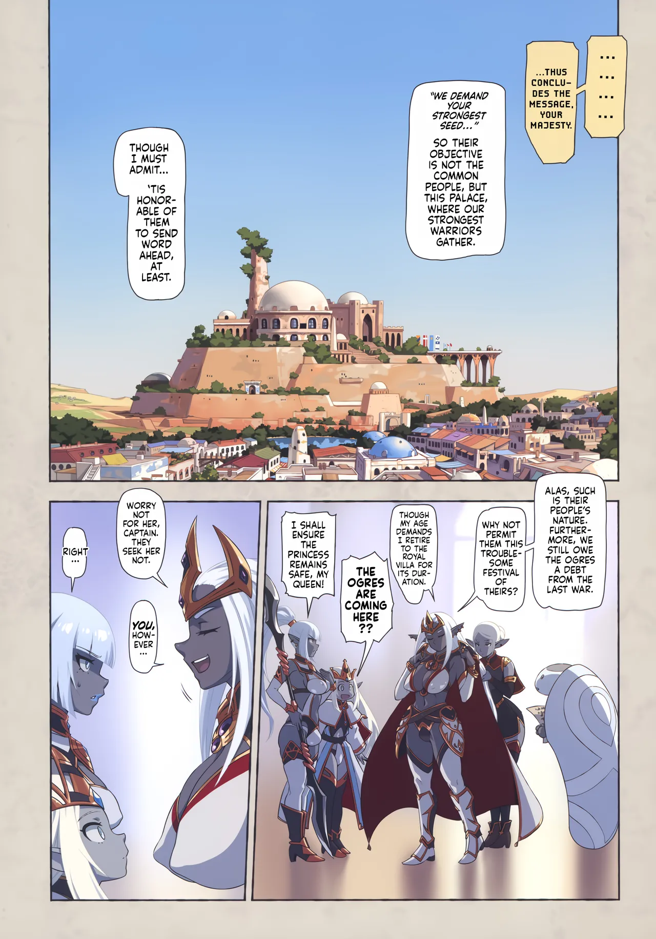 Ogre Vs Dark Elf Omnibus Plus page 3