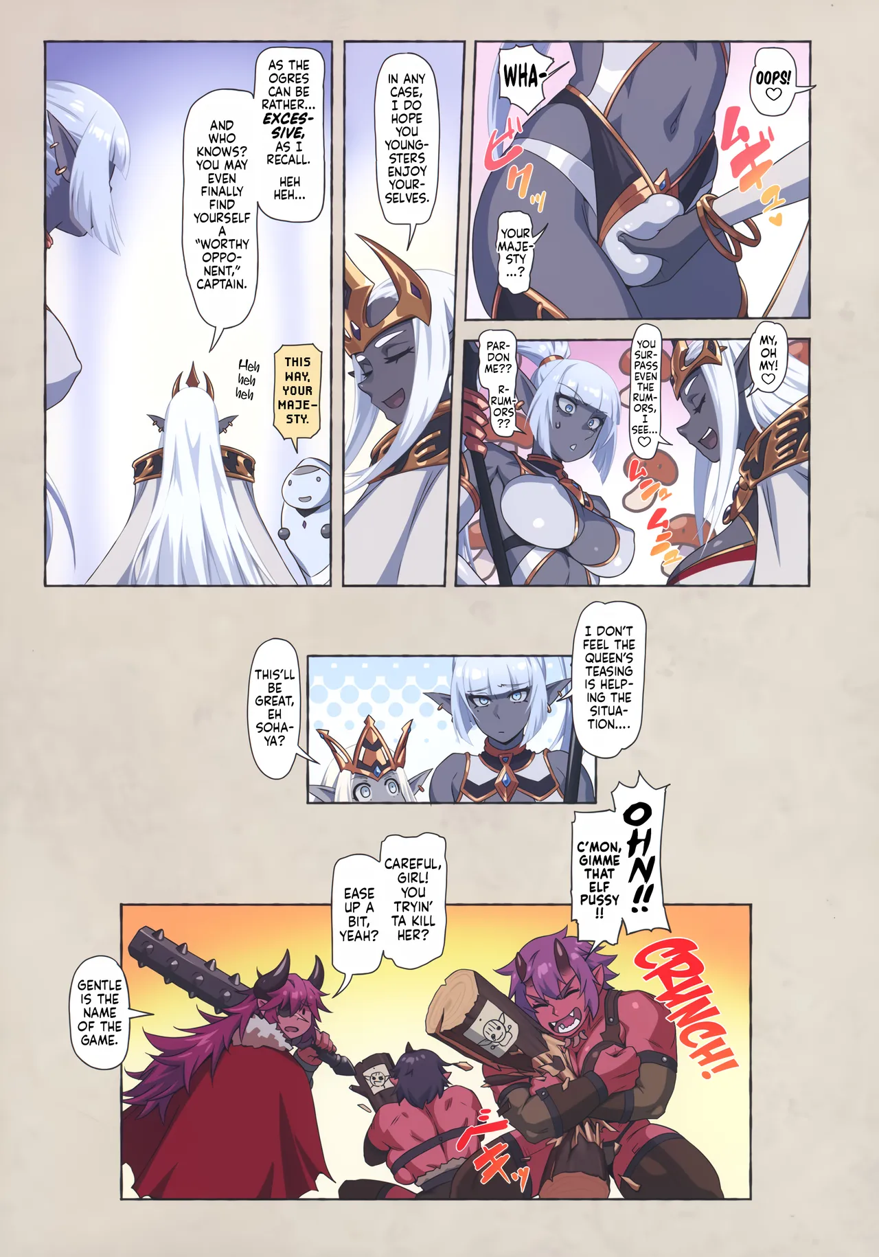 Ogre Vs Dark Elf Omnibus Plus page 4