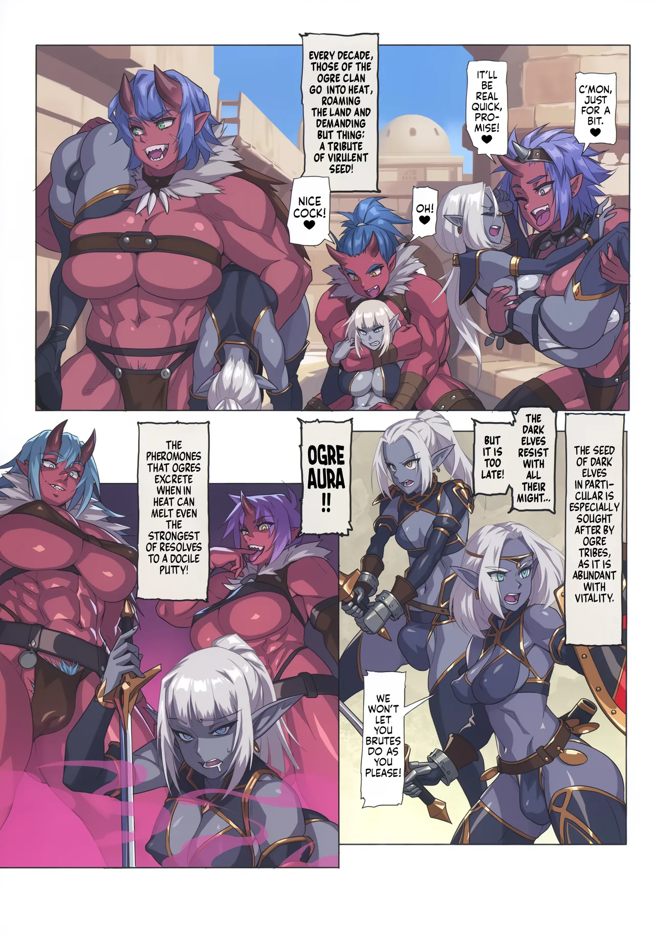 Ogre Vs Dark Elf Omnibus Plus page 6