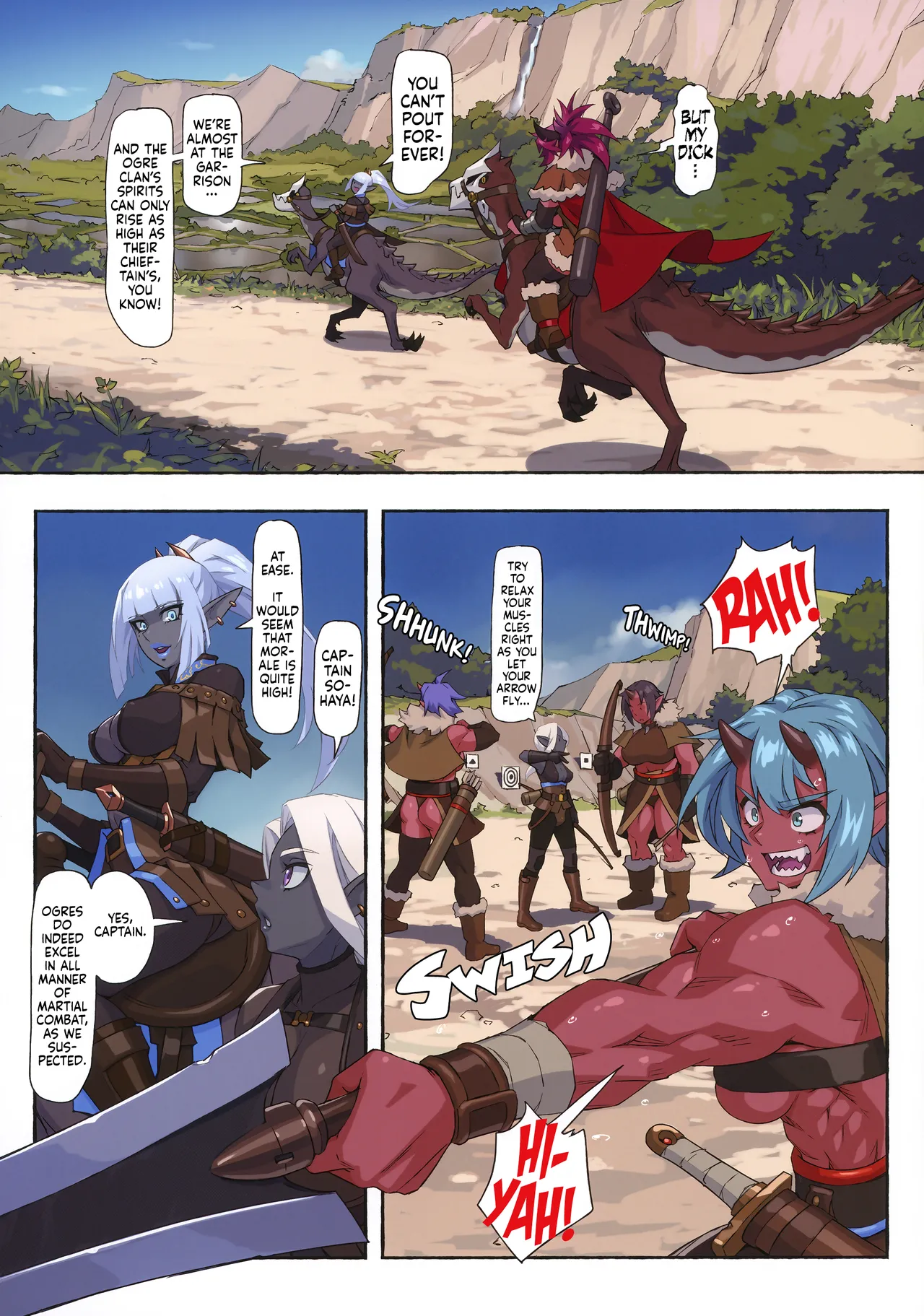 Ogre Vs Dark Elf Omnibus Plus page 61