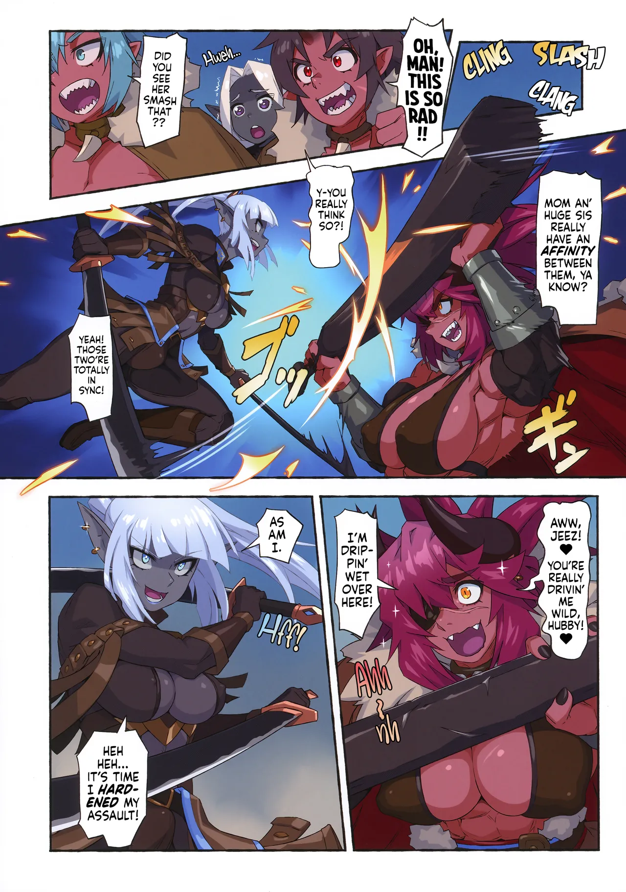 Ogre Vs Dark Elf Omnibus Plus page 64