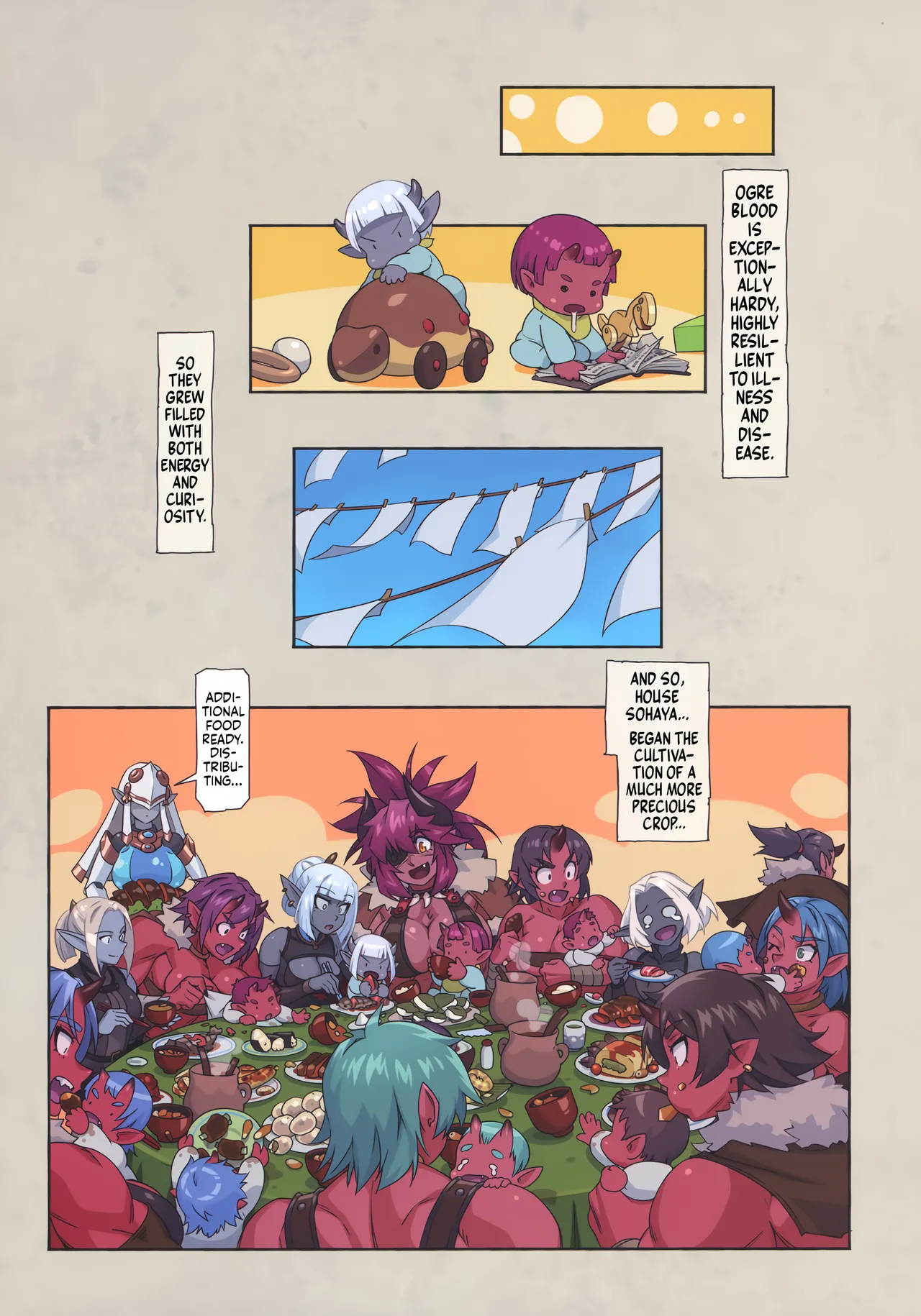 Ogre Vs Dark Elf Omnibus Plus page 84