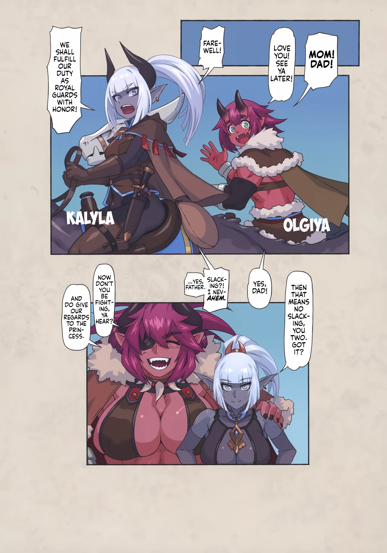 Ogre Vs Dark Elf Omnibus Plus page 85