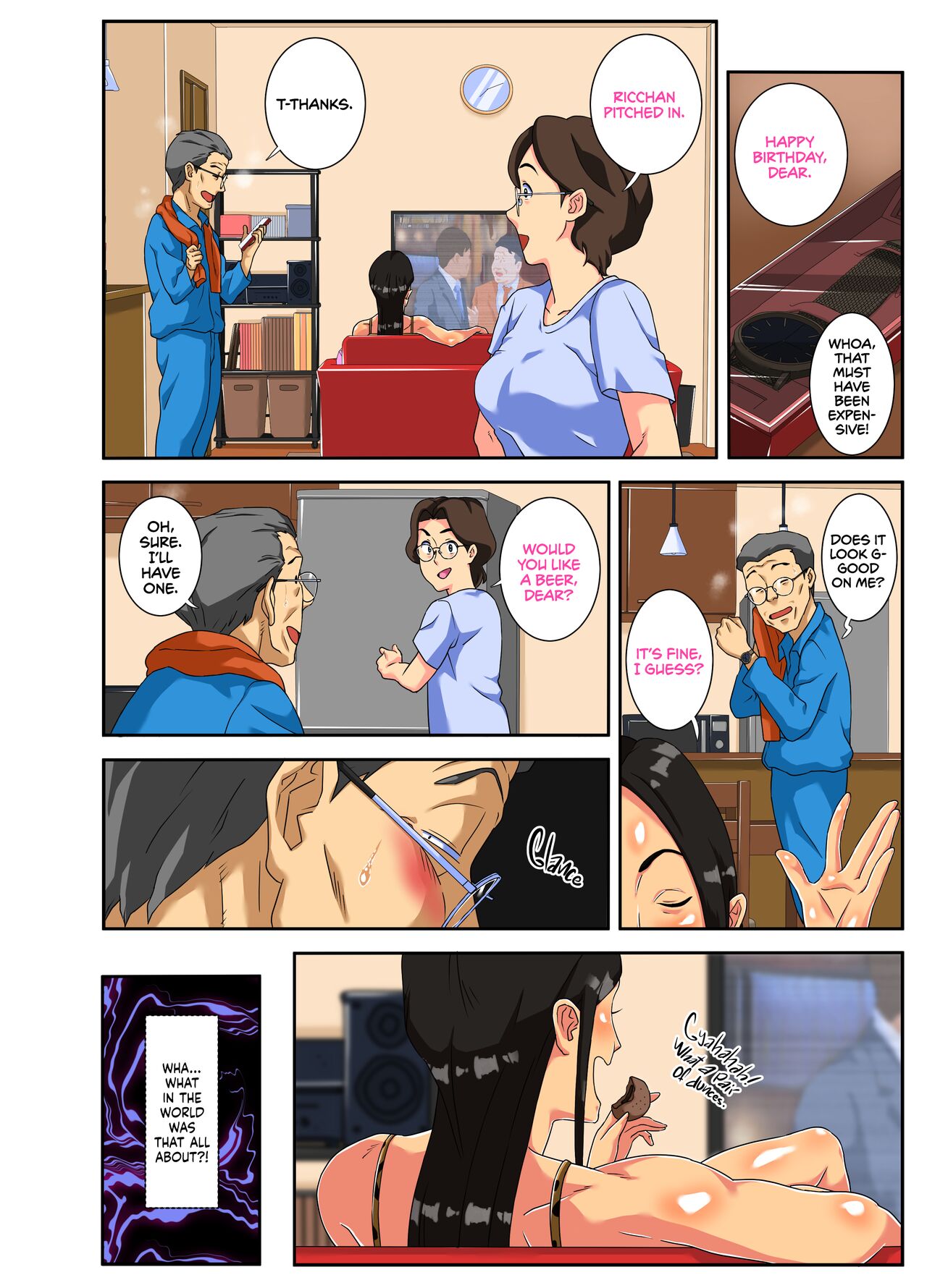 Oh God! My Delinquent Daughter Ricchan Has Huge Tits! page 16