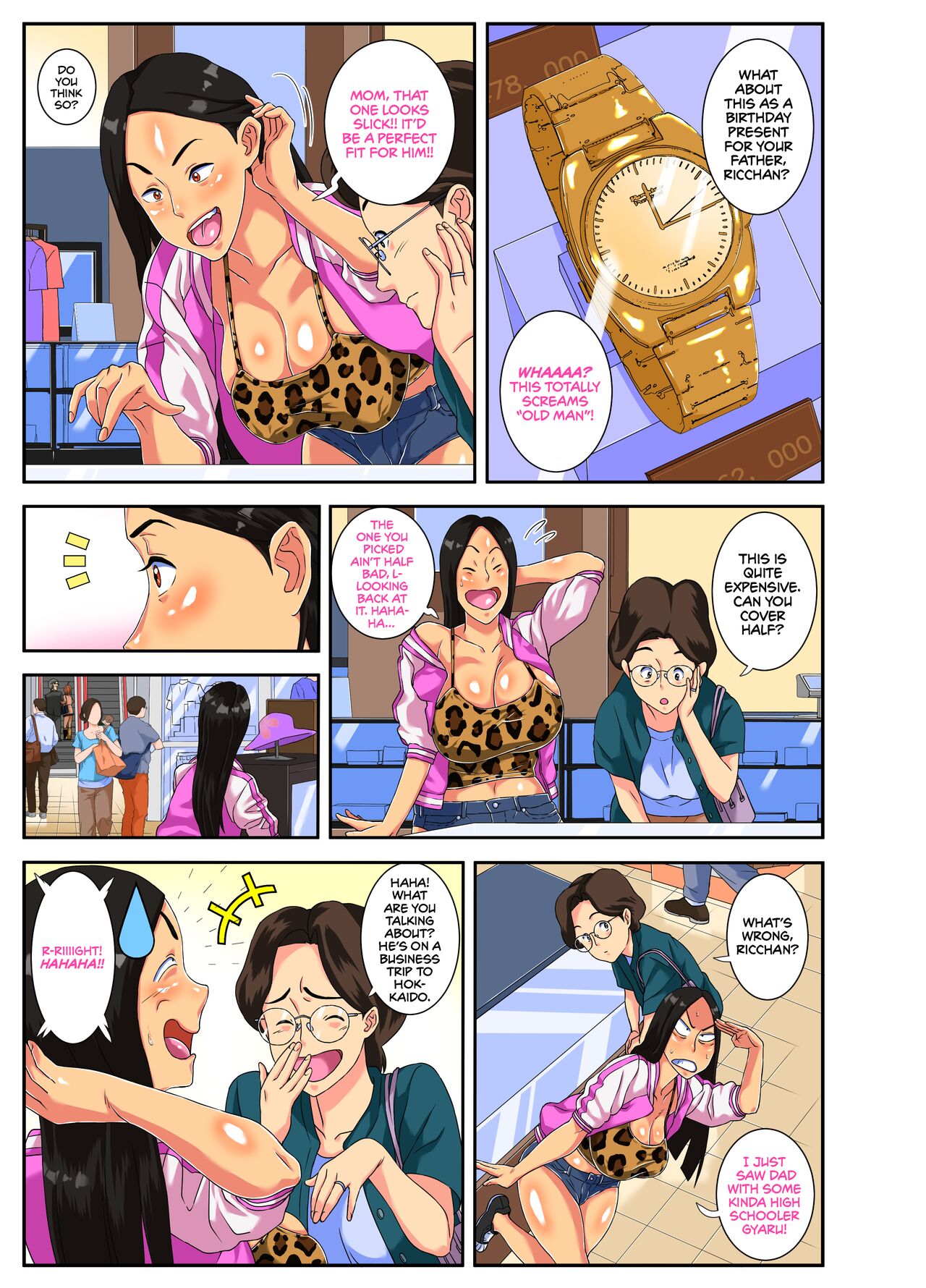 Oh God! My Delinquent Daughter Ricchan Has Huge Tits! page 3