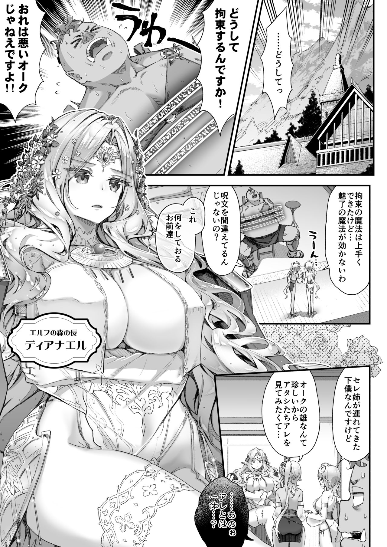 Oideyo! Midarana Elf no Mori page 4