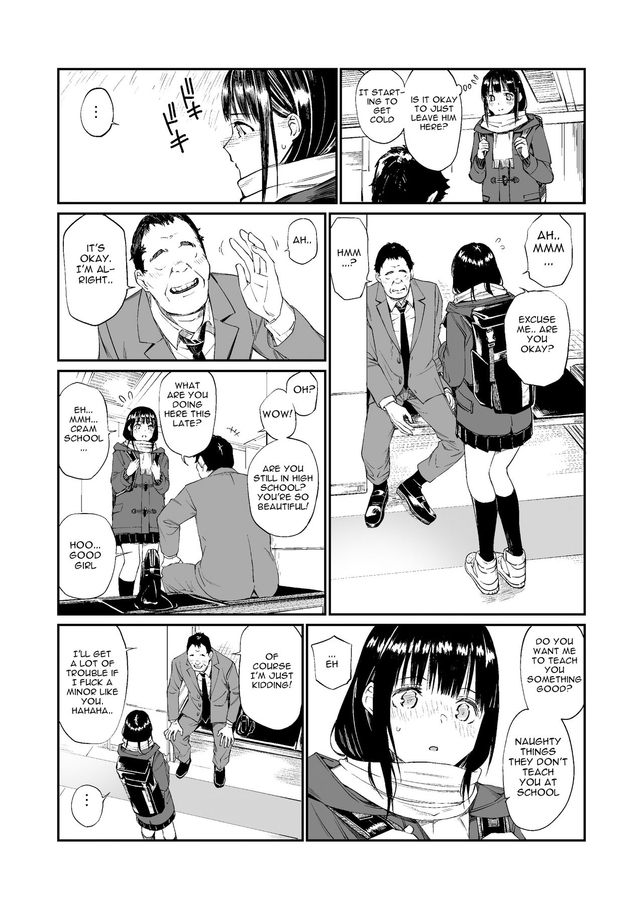 Oji-san de umeru Ana page 10