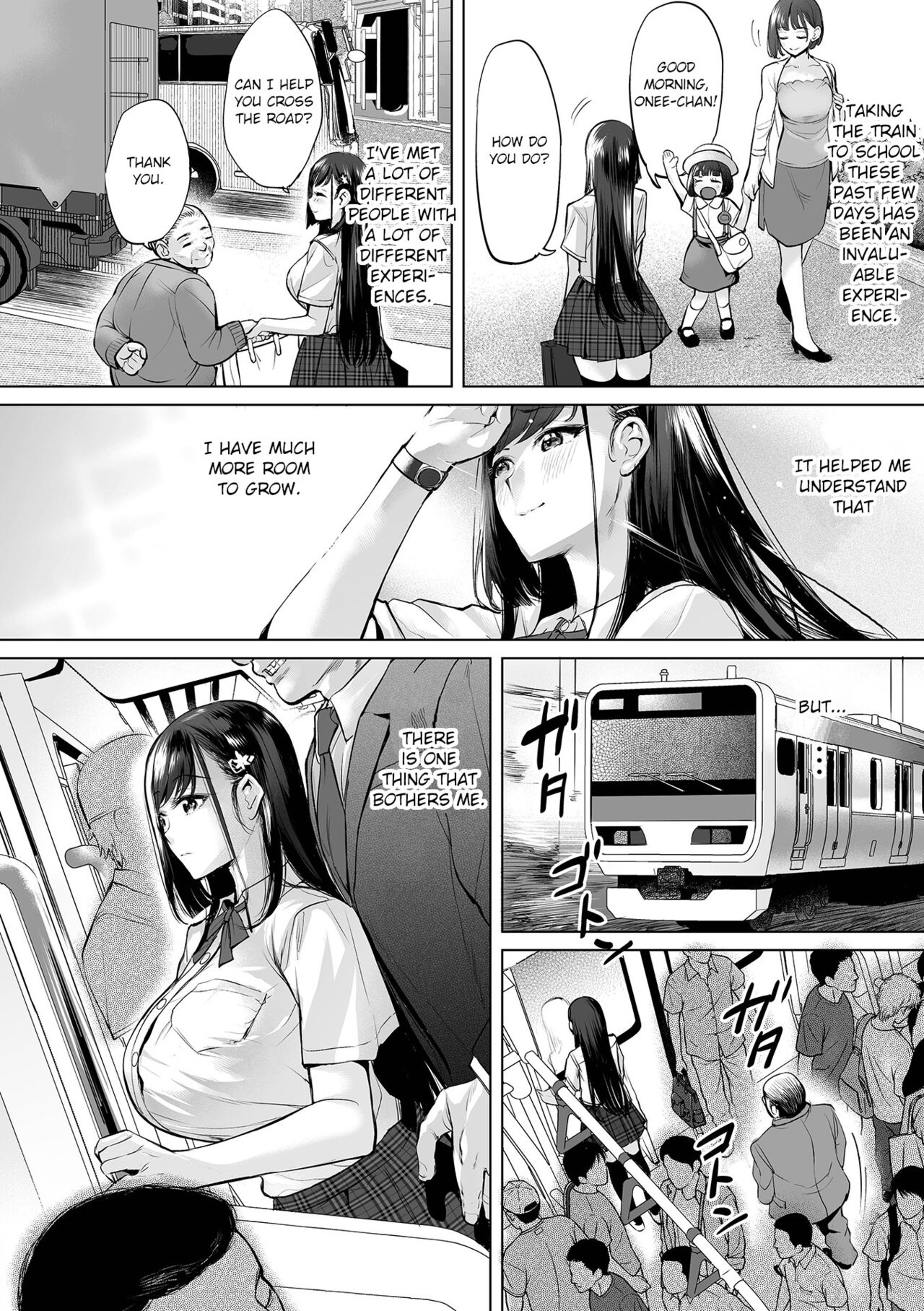 Ojou-sama Chikan Train page 6