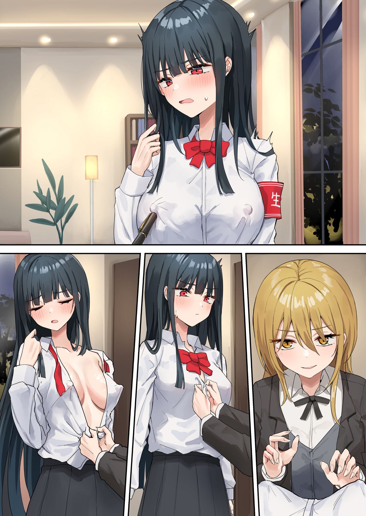Ojou-sama Gakkyuu Iinchou ga Hinkon Gyaru o Okane de Wakaraseyou to Suru Yuri 2 page 66