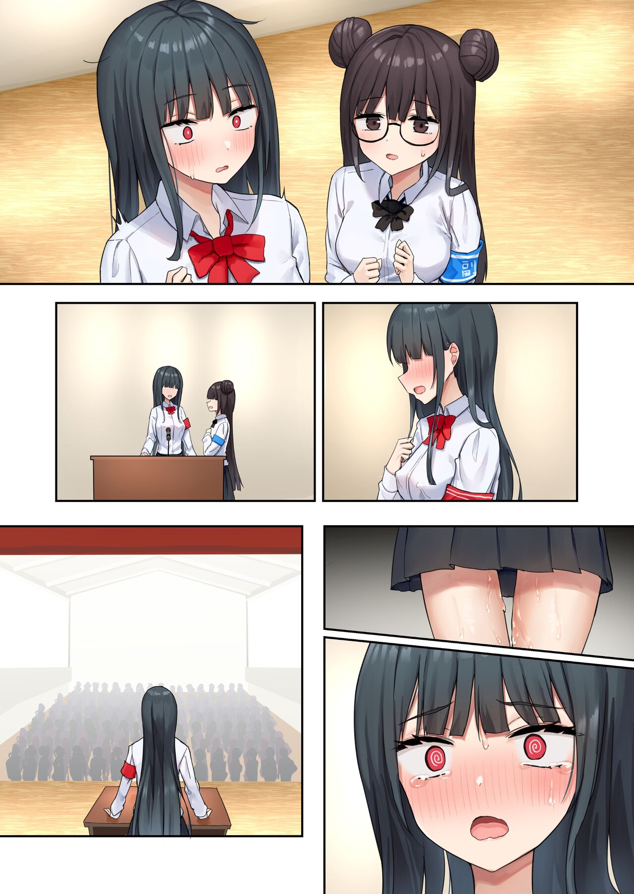 Ojou-sama Gakkyuu Iinchou ga Hinkon Gyaru o Okane de Wakaraseyou to Suru Yuri 2 page 82