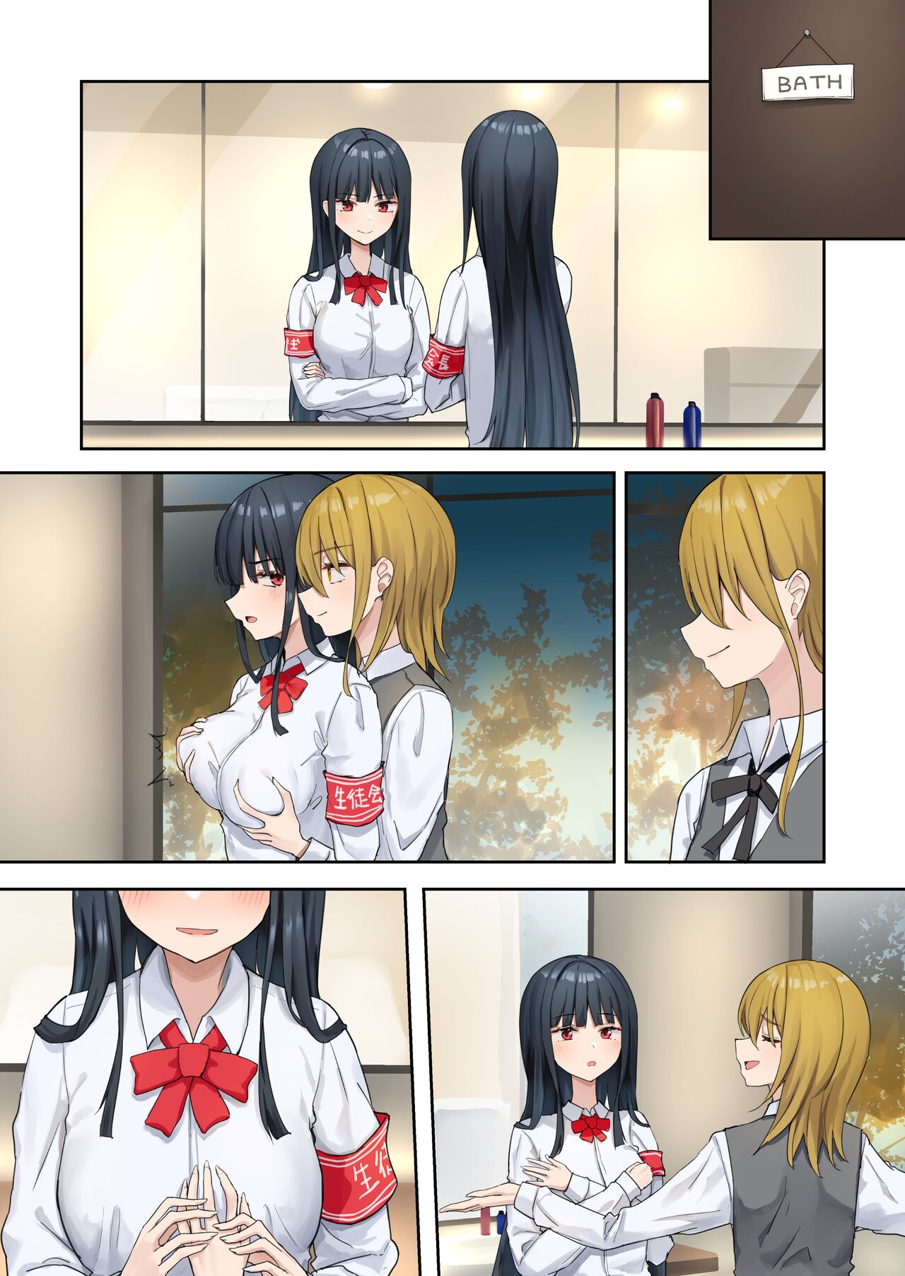 Ojou-sama Gakkyuu Iinchou ga Hinkon Gyaru o Okane de Wakaraseyou to Suru Yuri 2 page 90