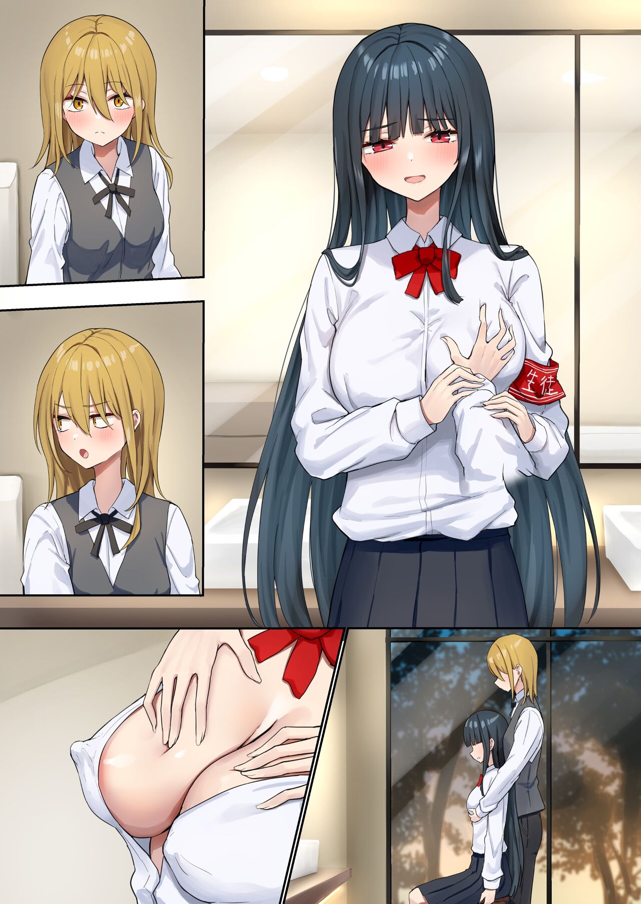 Ojou-sama Gakkyuu Iinchou ga Hinkon Gyaru o Okane de Wakaraseyou to Suru Yuri 2 page 91