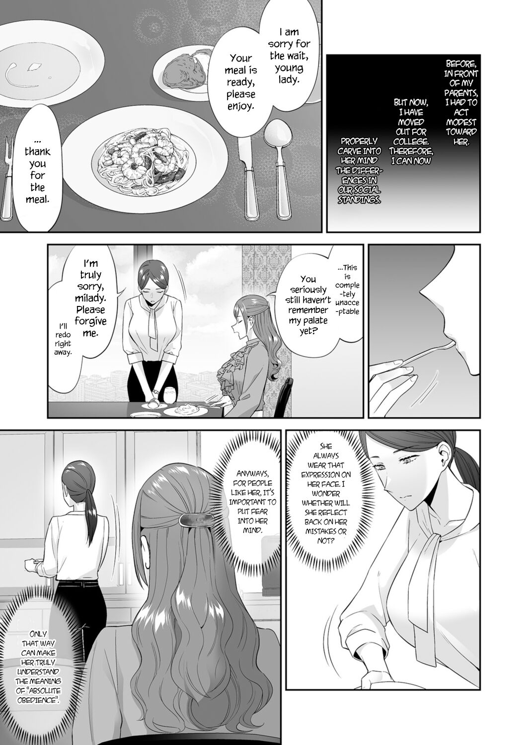 Ojou-sama no Gomeirei desu kara - Because it's my young lady's command page 5