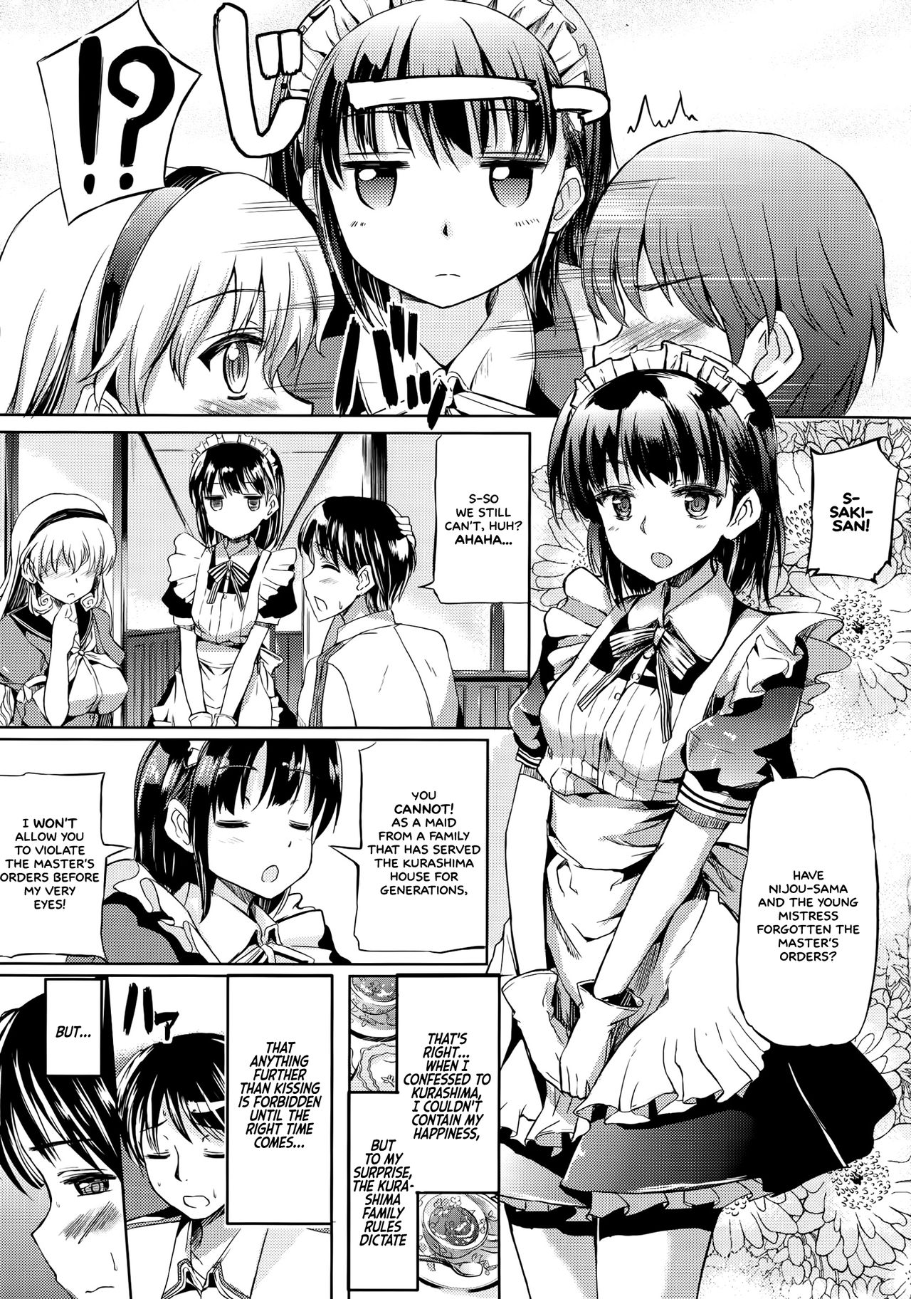 Ojousama no Maid Jijou [English] =White Symphony= page 171