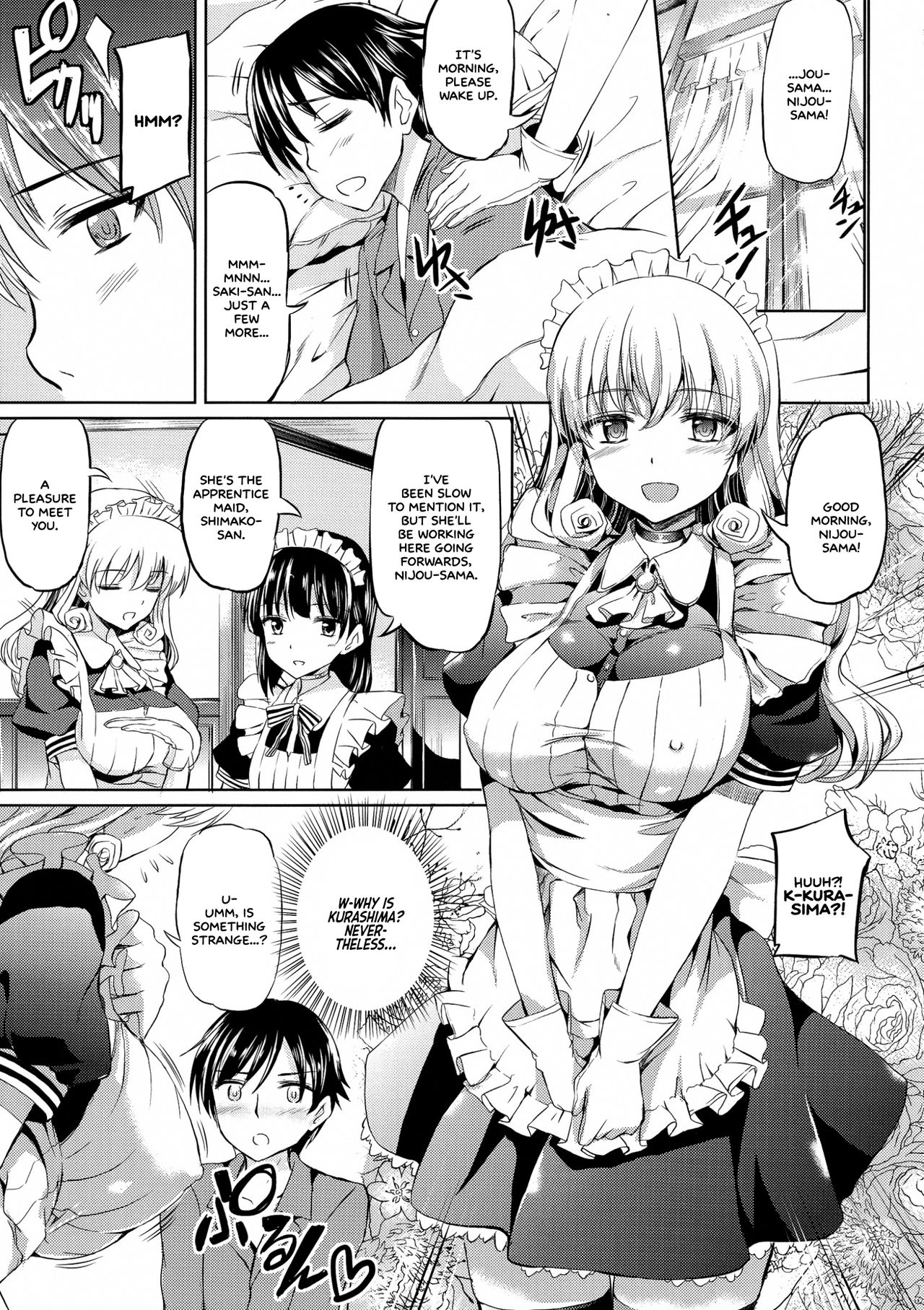Ojousama no Maid Jijou [English] =White Symphony= page 191