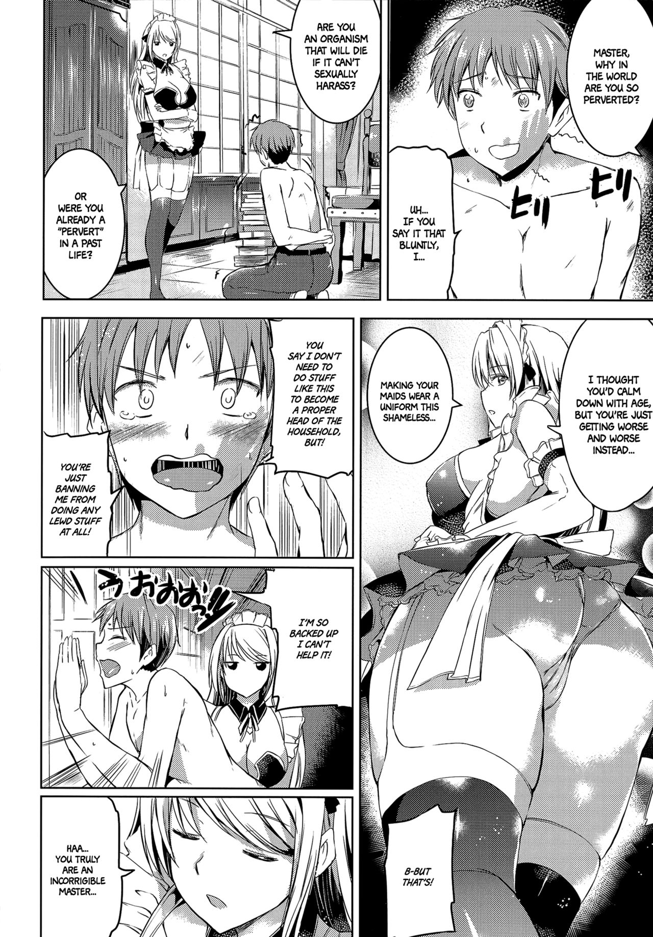 Ojousama no Maid Jijou [English] =White Symphony= page 42