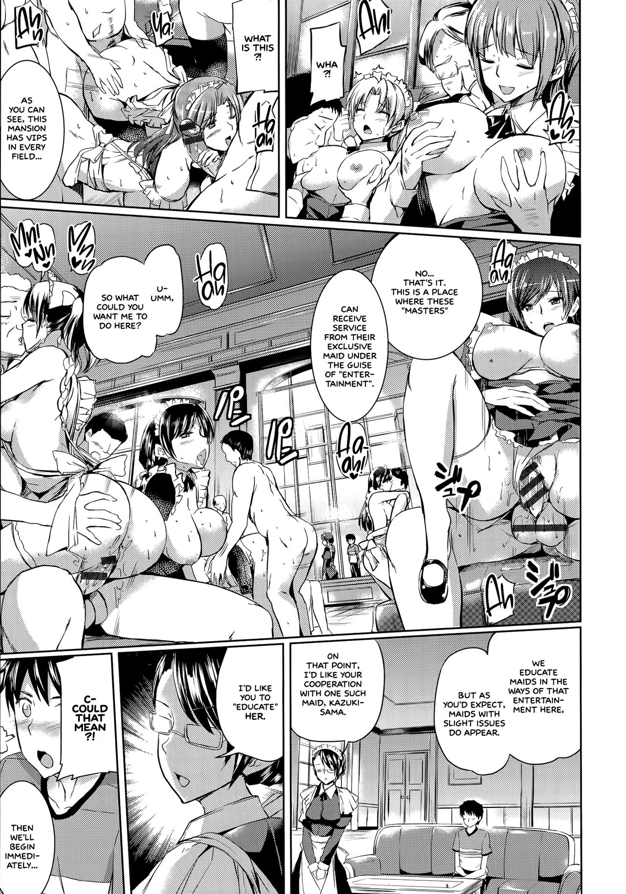 Ojousama no Maid Jijou [English] =White Symphony= page 87