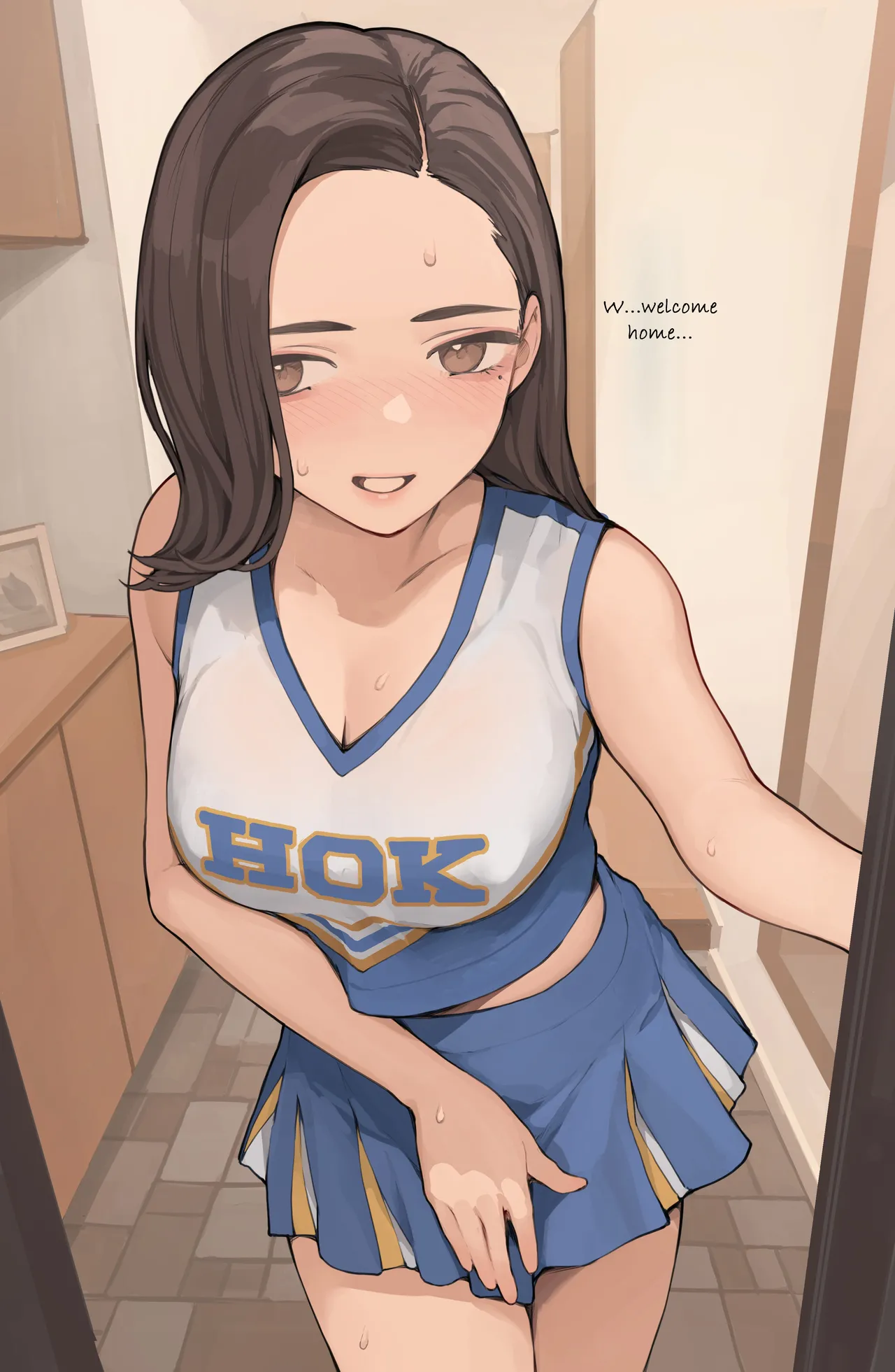 OK no Hi wa Cosplay Shiteru Tsuma page 1