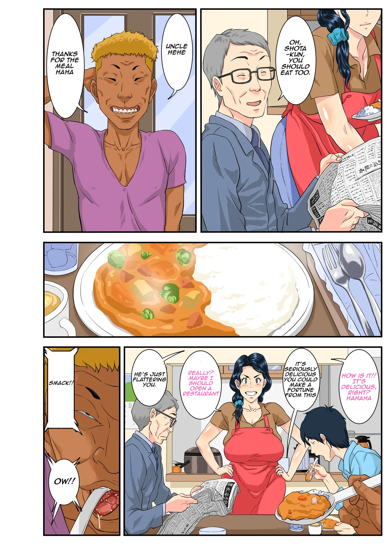 Okaa-san Itadakimasu w page 40