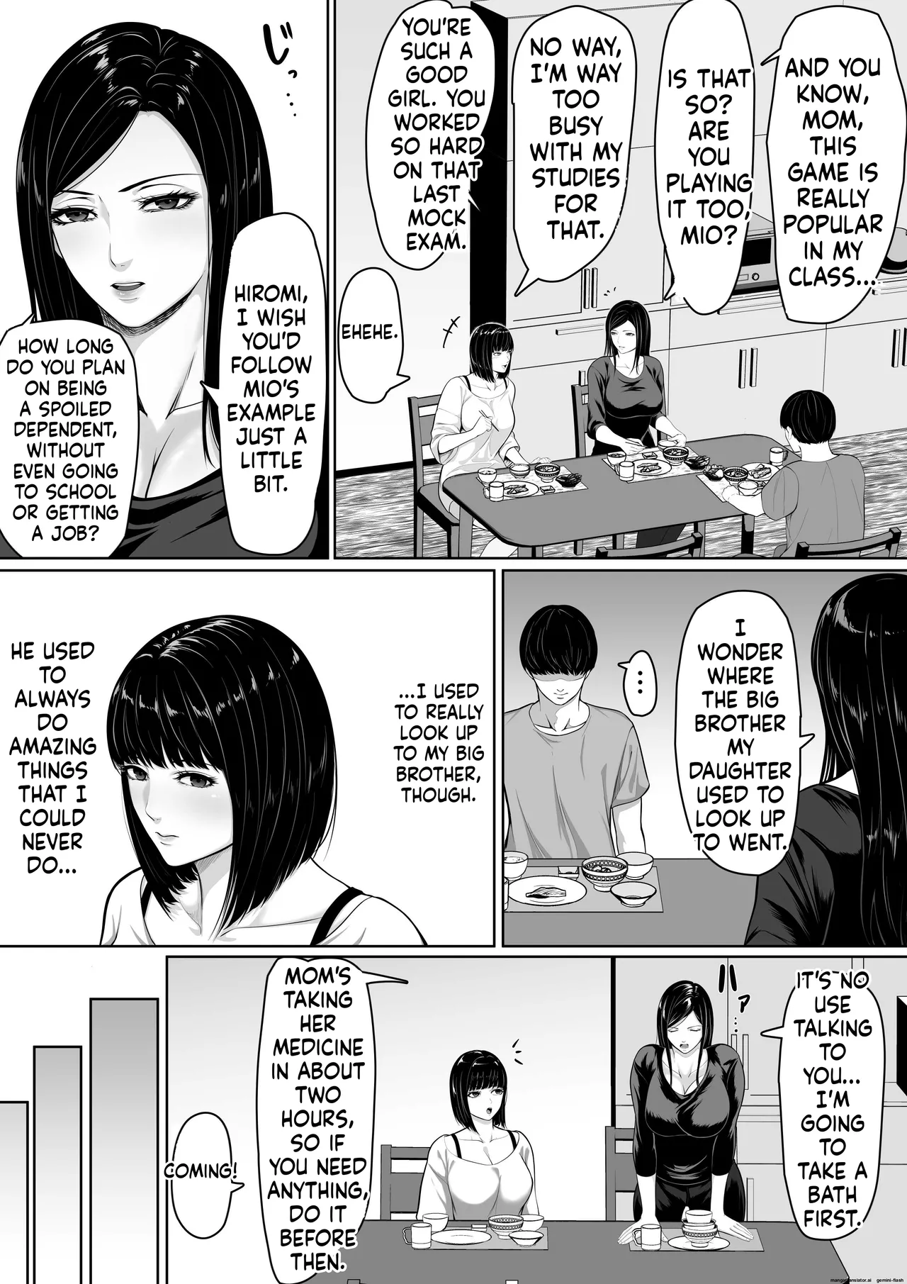 Okaa-san ni Chuu Shinasai page 4