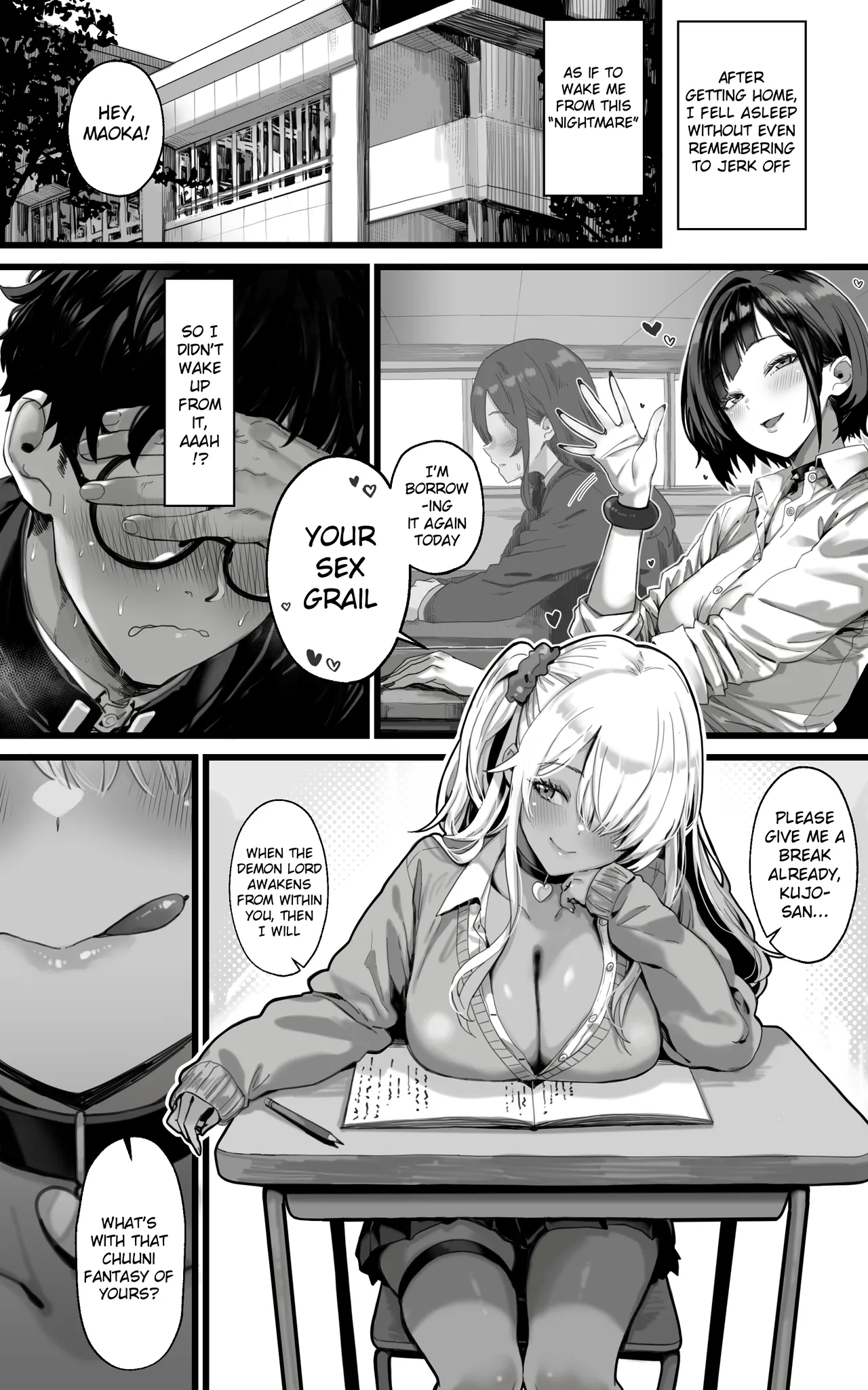 Okazu Gyaru Harem~ Maou-sama ga Kakusei Suru Made Fera mo Paizuri mo 3p mo Nani Kara Nani Made Zenshin Zenrei de Gohoushi Itashimasu!! page 13