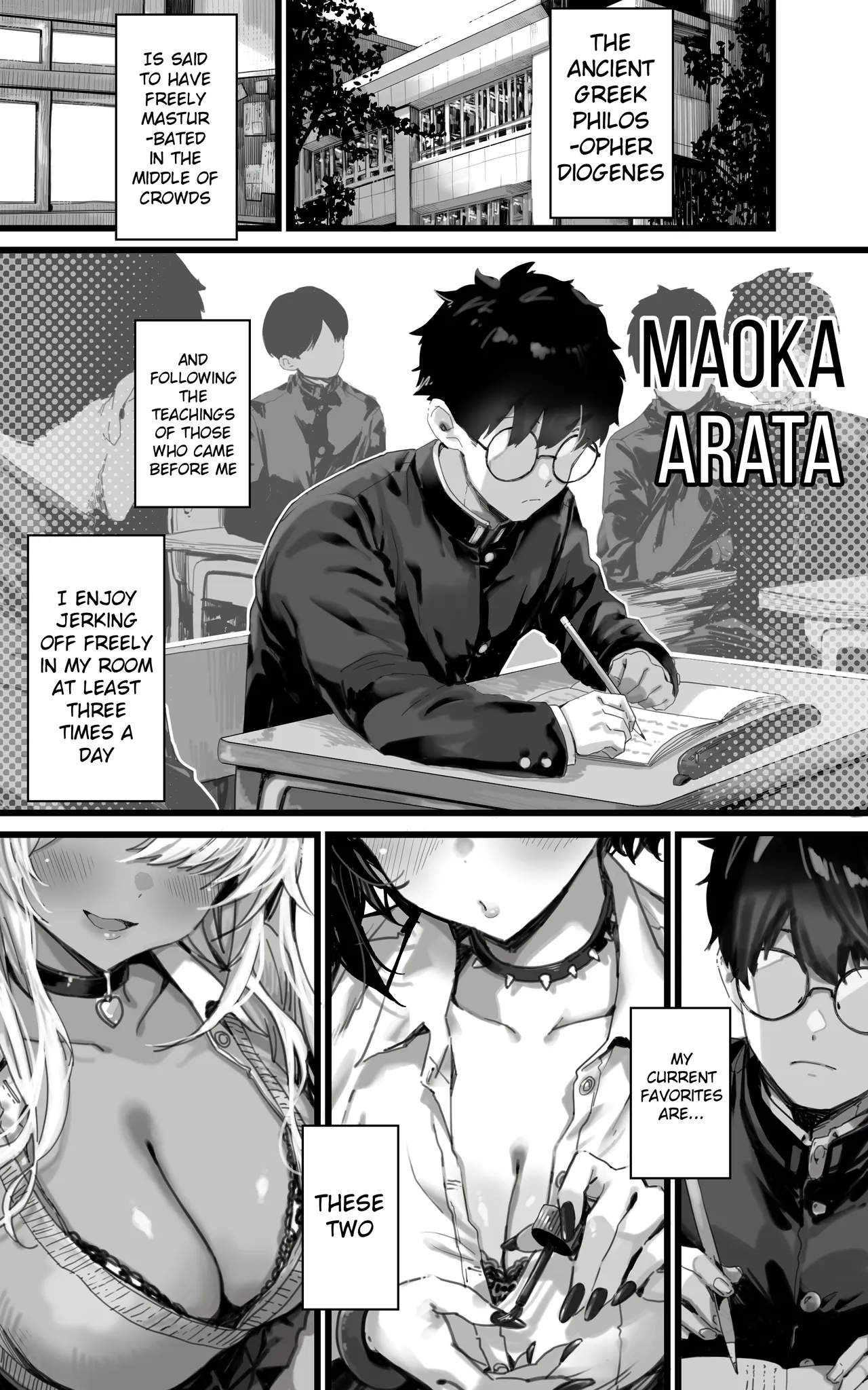 Okazu Gyaru Harem~ Maou-sama ga Kakusei Suru Made Fera mo Paizuri mo 3p mo Nani Kara Nani Made Zenshin Zenrei de Gohoushi Itashimasu!! page 2