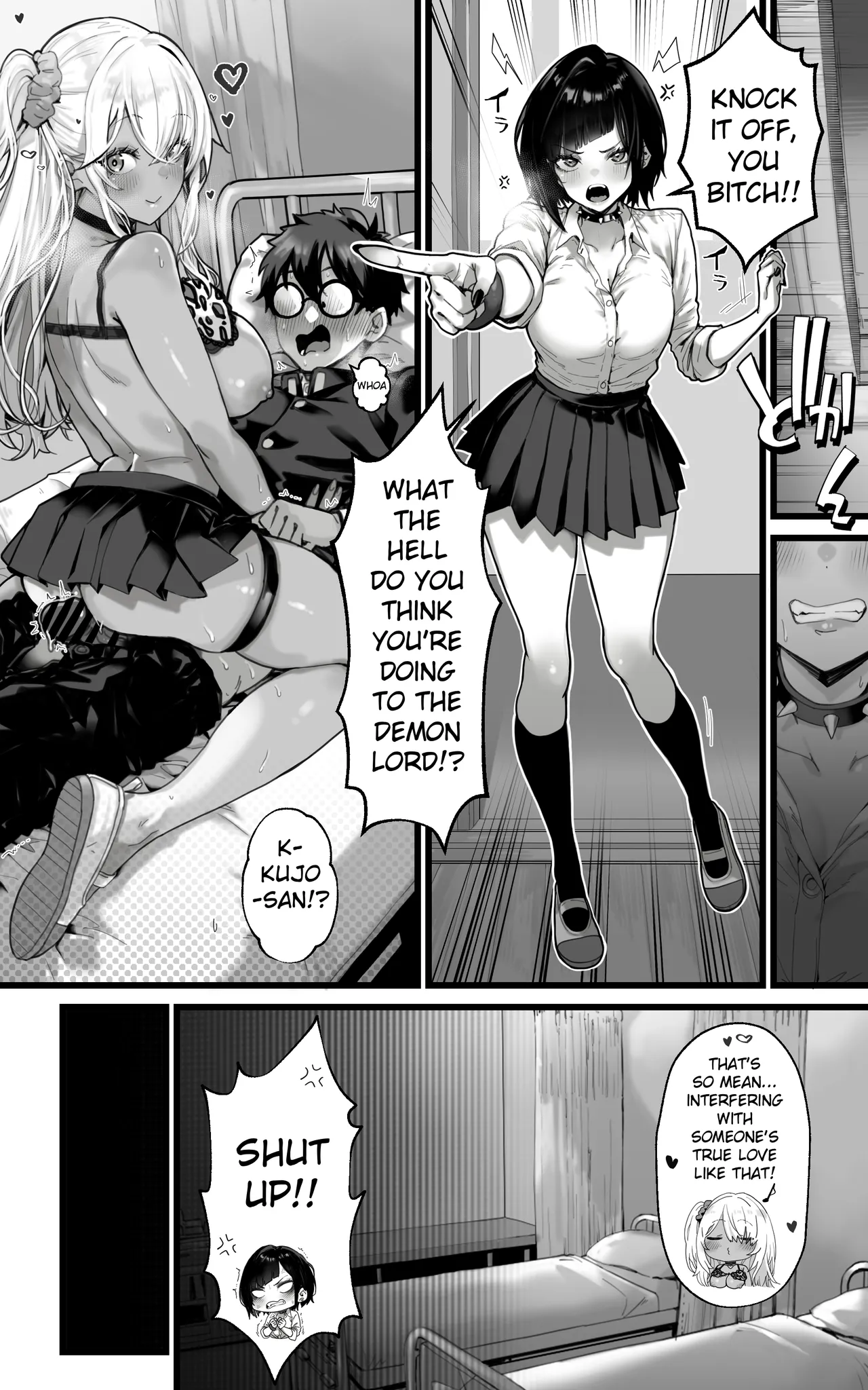 Okazu Gyaru Harem~ Maou-sama ga Kakusei Suru Made Fera mo Paizuri mo 3p mo Nani Kara Nani Made Zenshin Zenrei de Gohoushi Itashimasu!! page 20