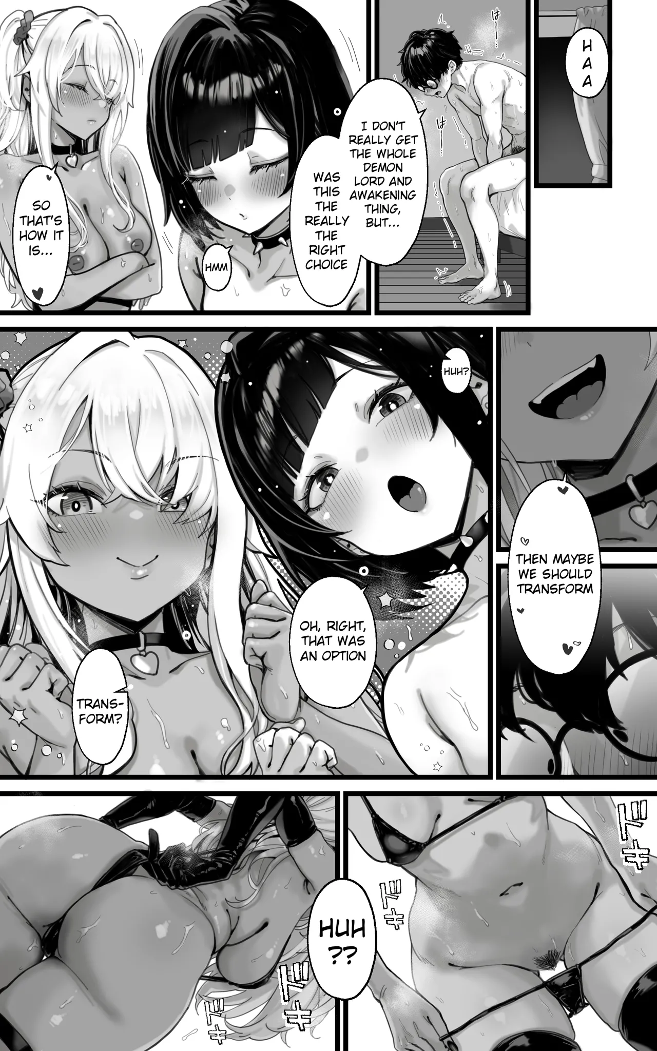 Okazu Gyaru Harem~ Maou-sama ga Kakusei Suru Made Fera mo Paizuri mo 3p mo Nani Kara Nani Made Zenshin Zenrei de Gohoushi Itashimasu!! page 38